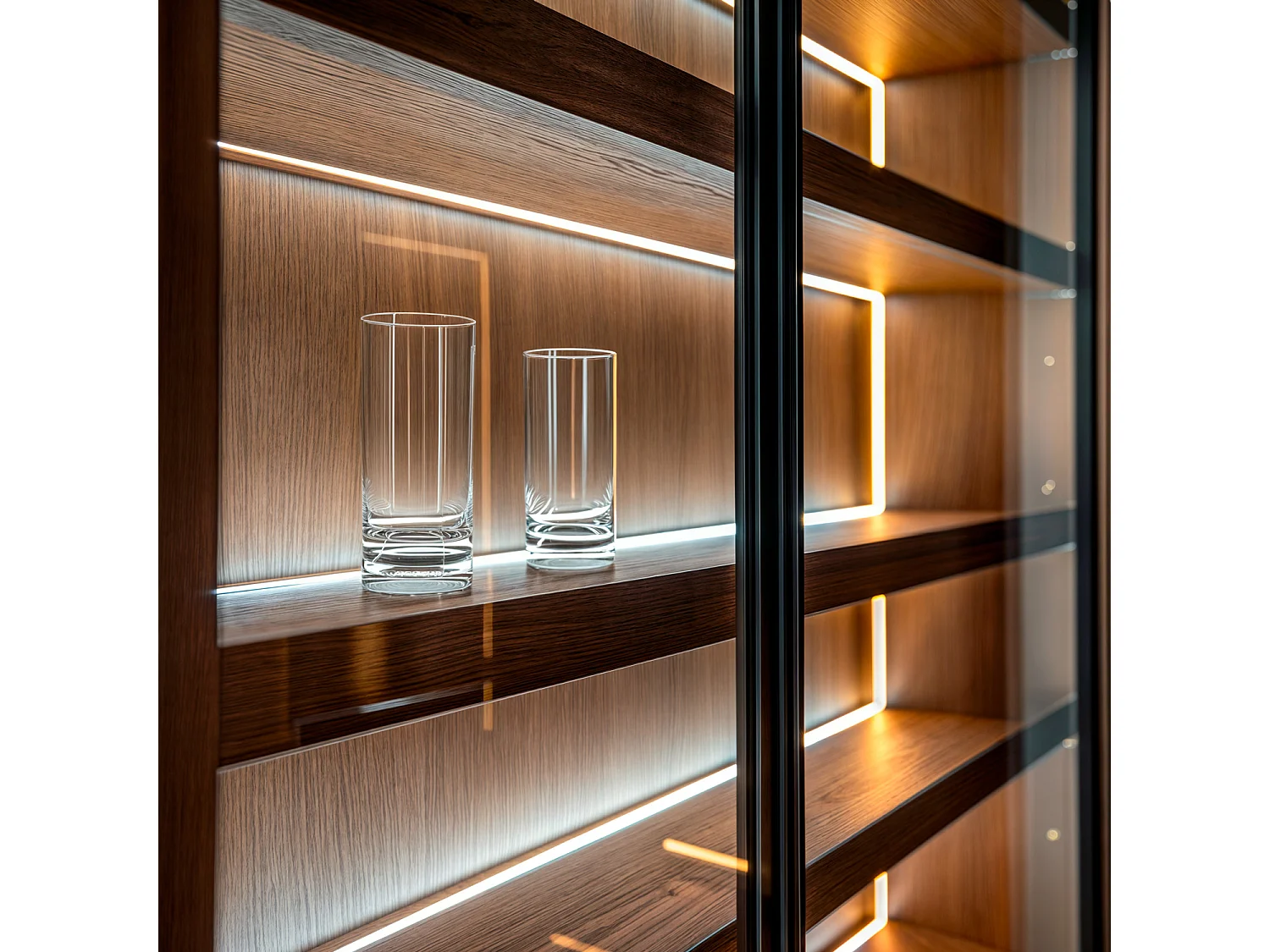 Perfil Neón SFLEX 12x12 Superficie/Empotrable Curva Vertical para Tira LED IP20 hasta 8 mm 5 m