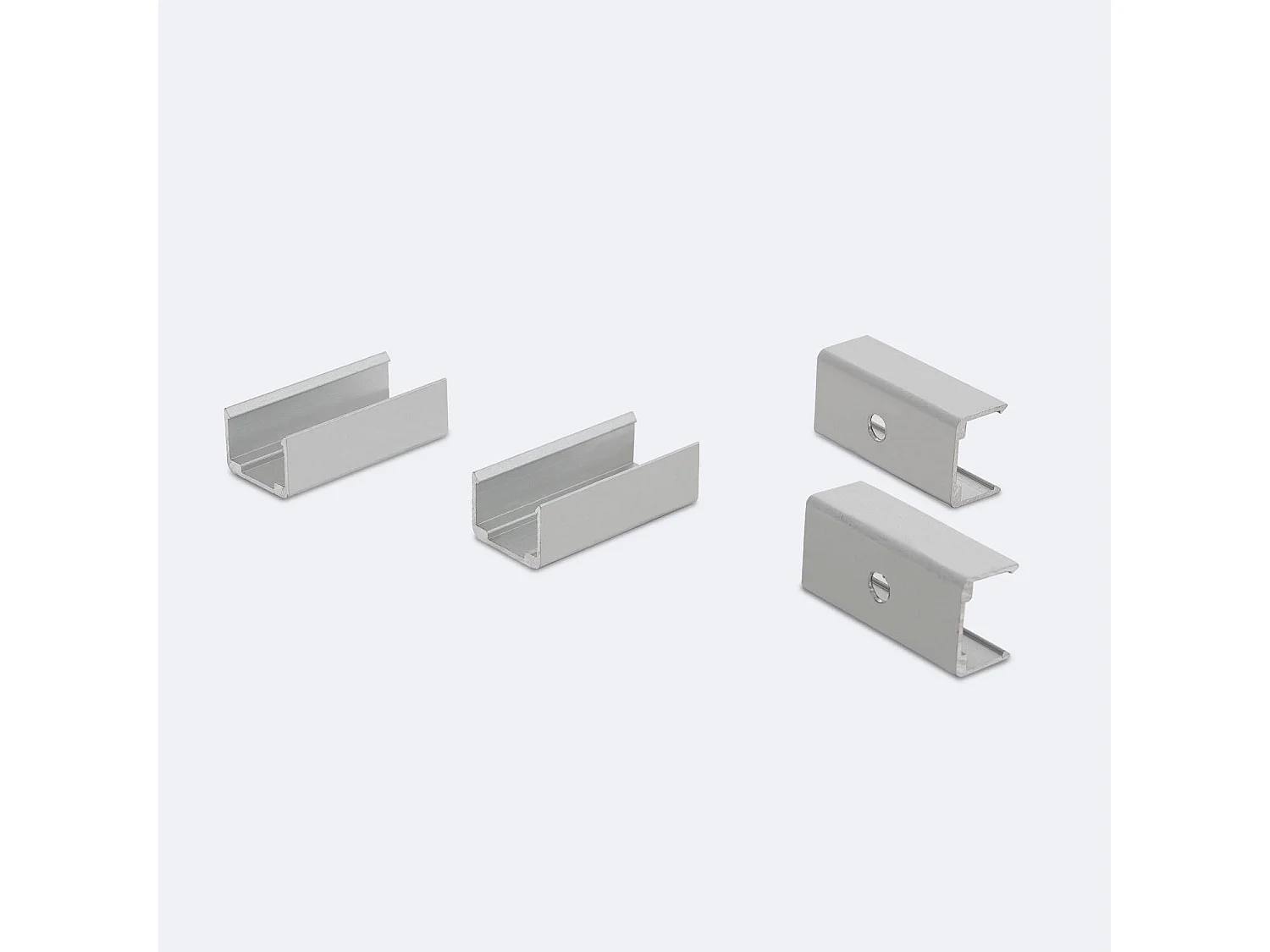 Perfil Neón SFLEX 12x12 Superficie/Empotrable Curva Vertical para Tira LED IP20 hasta 8 mm 5 m