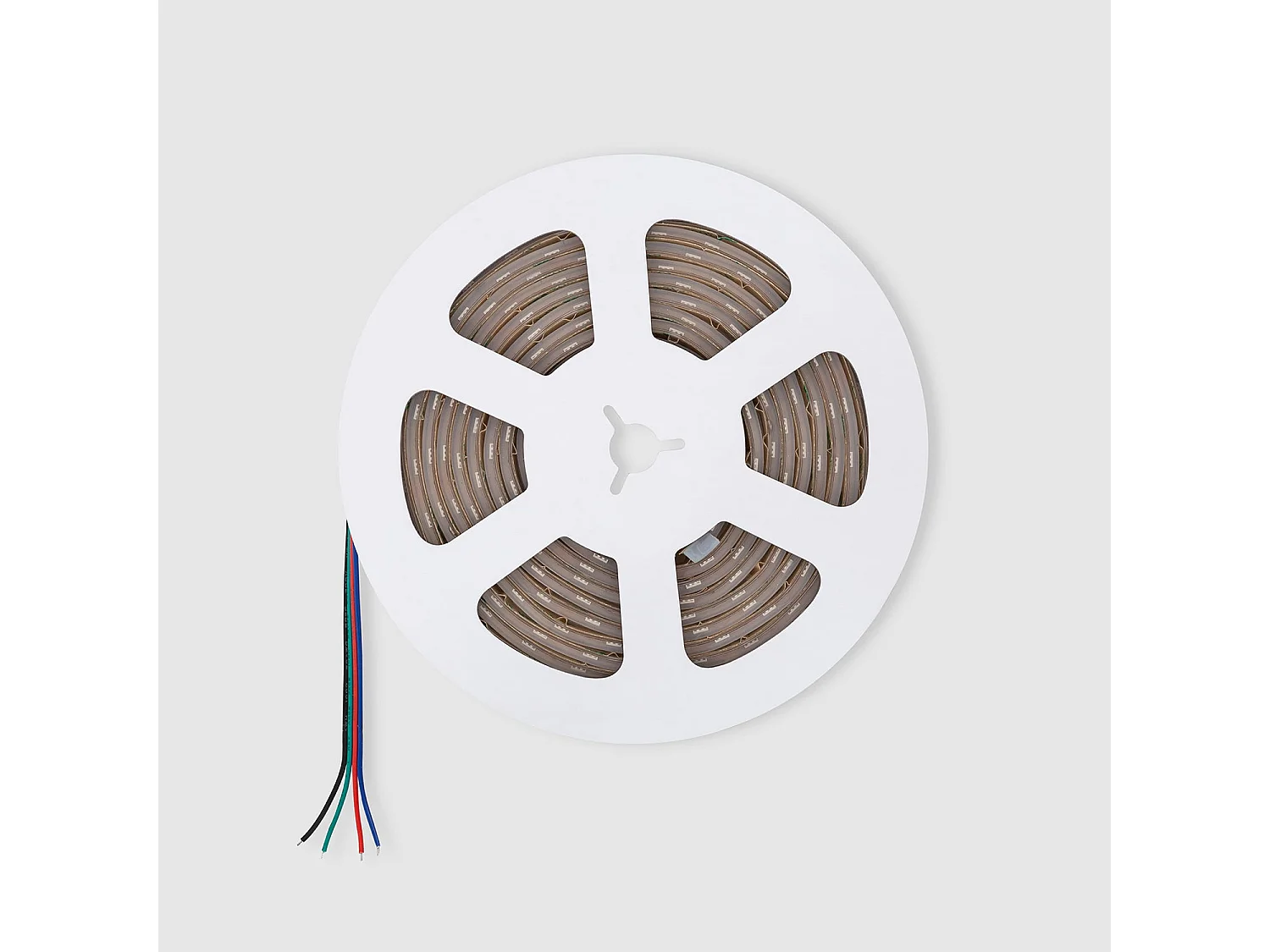 Tira LED 12V RGB SMD 60 LED/m 5m 10W/m Ancho 12mm Corte 5cm IP68 SILICONE FLEX RGB
