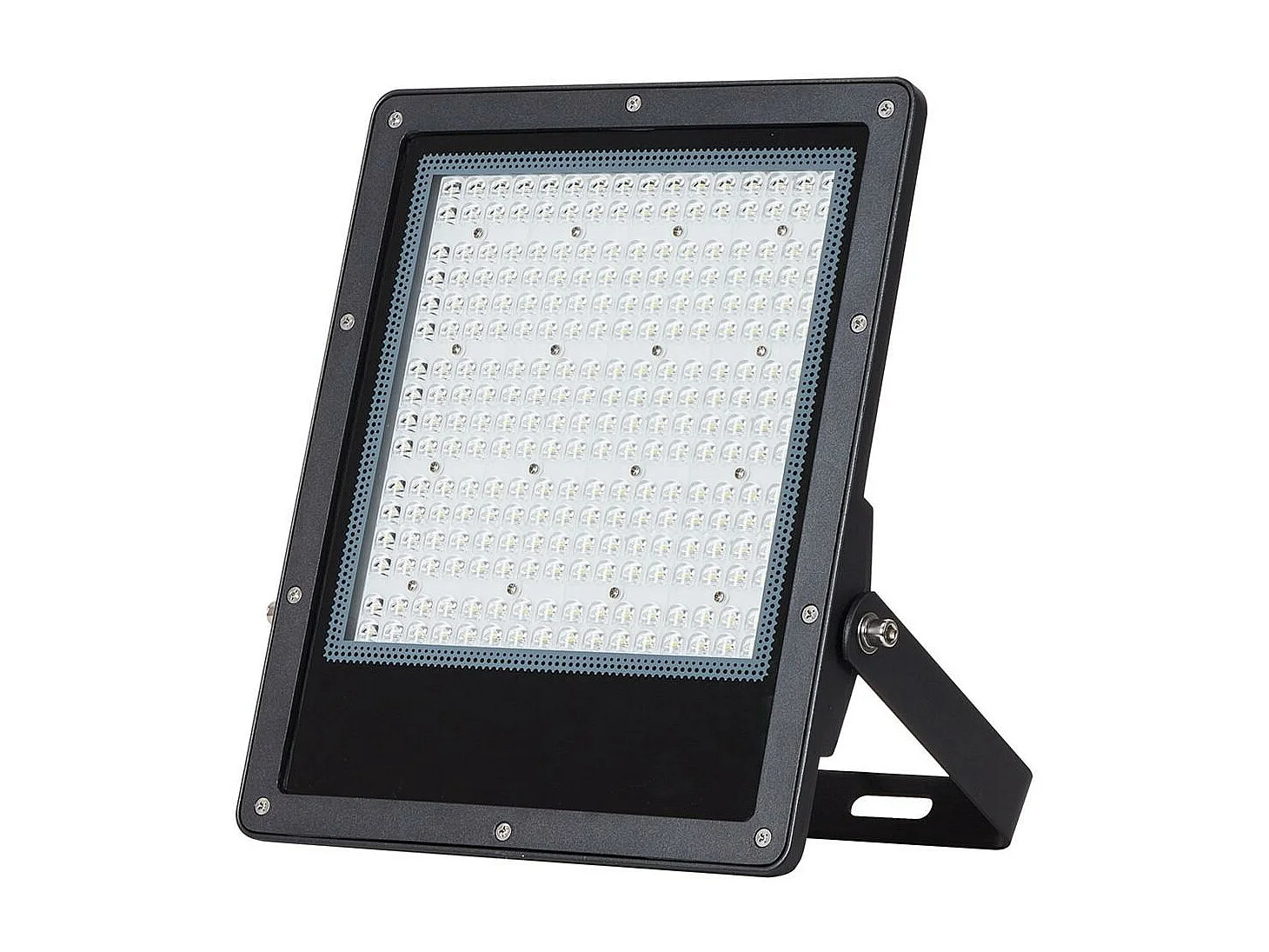 Proiettore LED 200W Regolabile 0-10V 170 lm/W IP65 ELEGANCE Slim PRO Nero Bianco Freddo Asimmetrica 120ºx90º 5000K