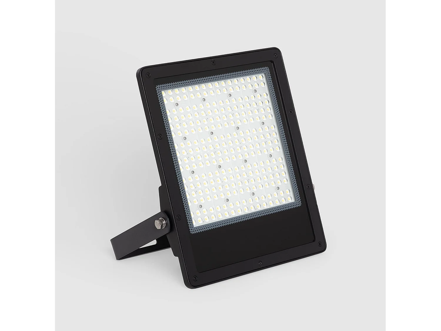 Projecteur LED 150W Dimmable TRIAC 170 lm/W IP65 ELEGANCE Slim PRO Noir 5000K Asymétrique 80ºx155º Blanc froid