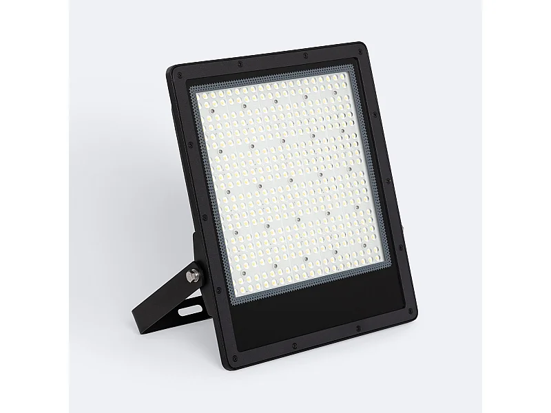 Proiettore LED 200W Regolabile TRIAC 170 lm/W IP65 ELEGANCE Slim PRO Nero Bianco Caldo 90º 3000K