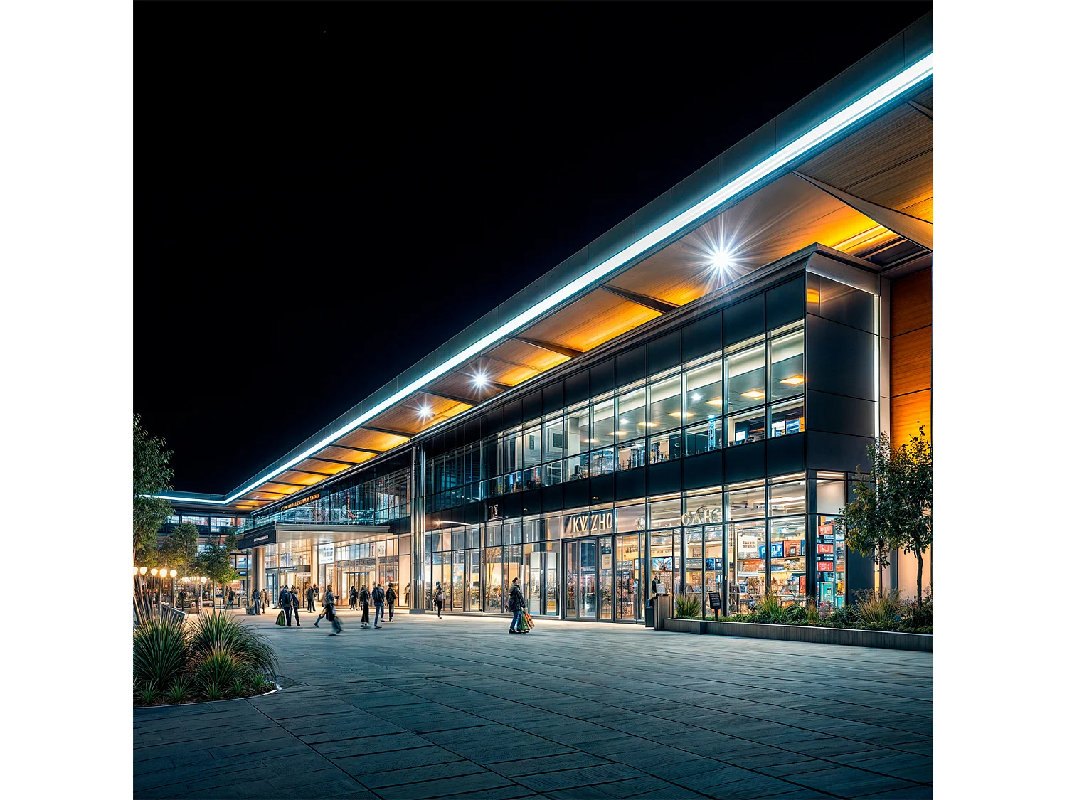 Proiettore LED 200W Regolabile TRIAC 170 lm/W IP65 ELEGANCE Slim PRO Nero Bianco Caldo 90º 3000K