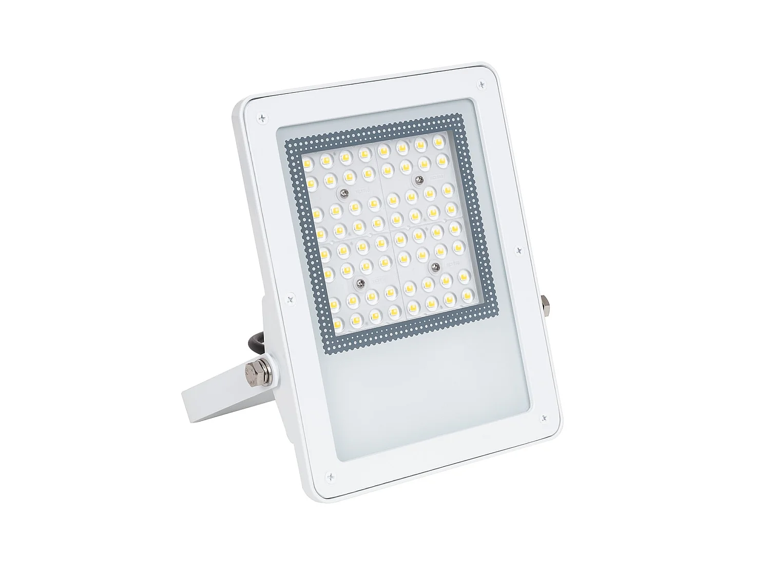 Projecteur LED 50W Dimmable TRIAC 170 lm/W IP65 ELEGANCE Slim PRO Blanc 3000K Asymétrique 80ºx155º Blanc chaud