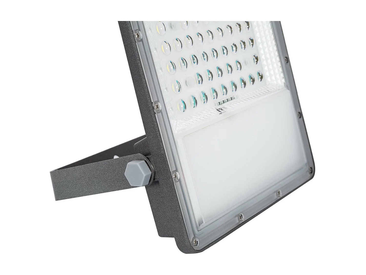 Projecteur LED Solaire 10W 100lm/W IP65 avec Télécommande  4000K Blanc neutre