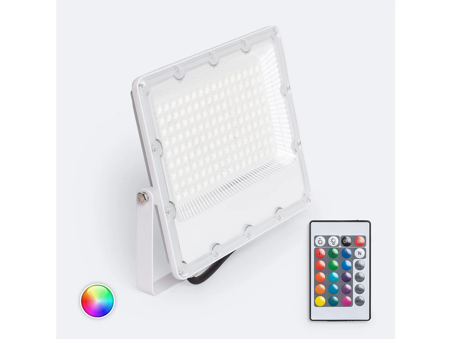 Proiettore LED 100W RGB IP65 S2 Pro con Telecomando IR RGB