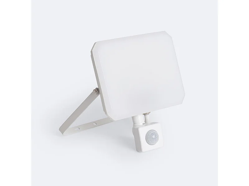 Proiettore LED 50W con Sensore PIR IP65 Bianco 6500K Bianco Freddo