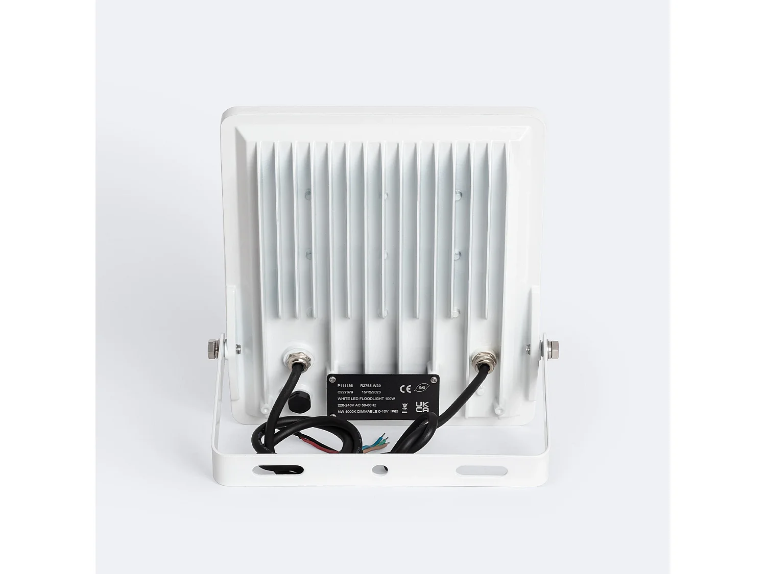 Proiettore LED 100W Regolabile 0-10V 170 lm/W IP65 ELEGANCE Slim PRO Bianco 4000K 30º Bianco Naturale