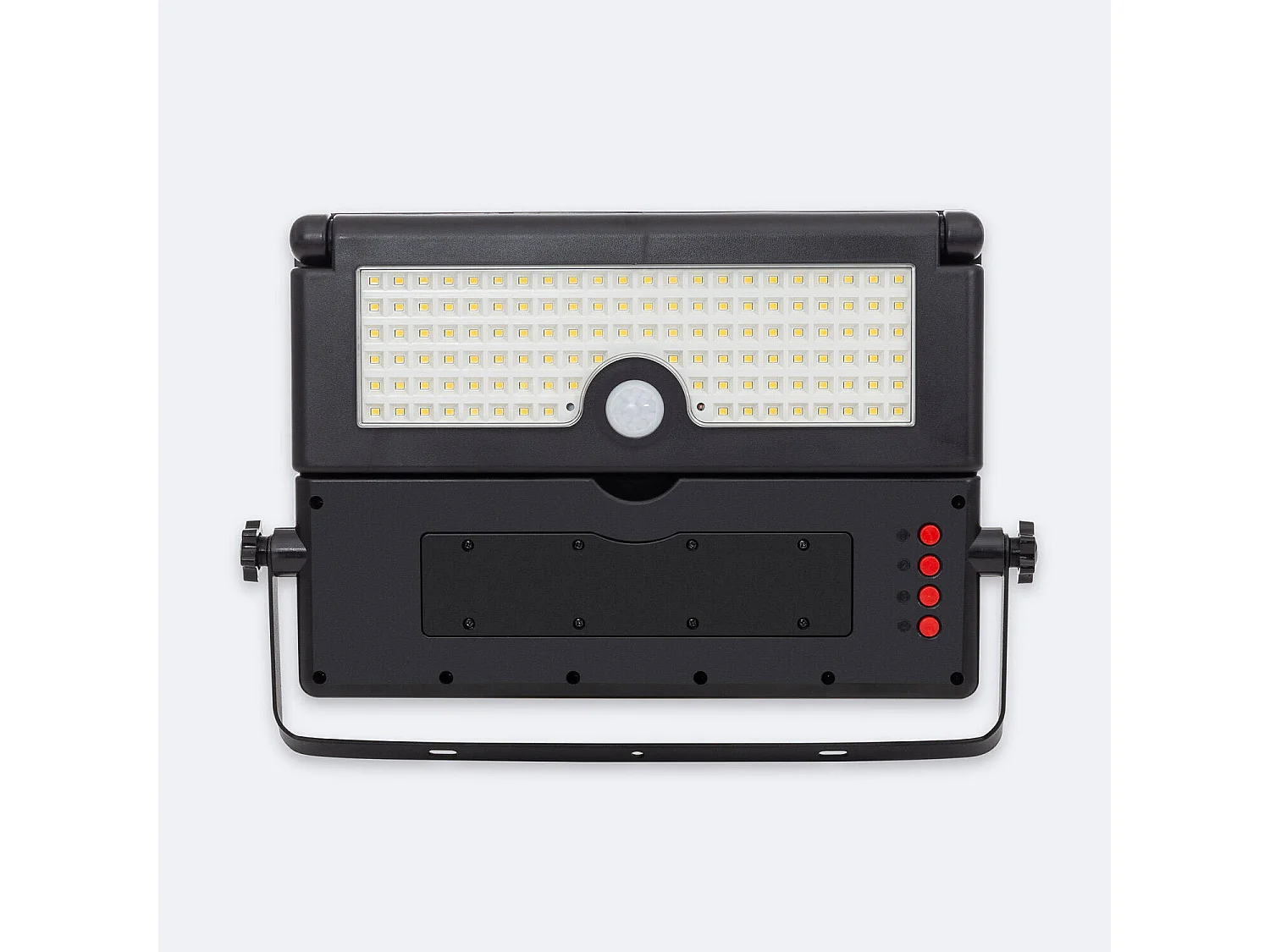 Projecteur LED Solaire 10W IP54 avec Détecteur de Mouvement PIR et Crépusculaire 4000K Blanc neutre