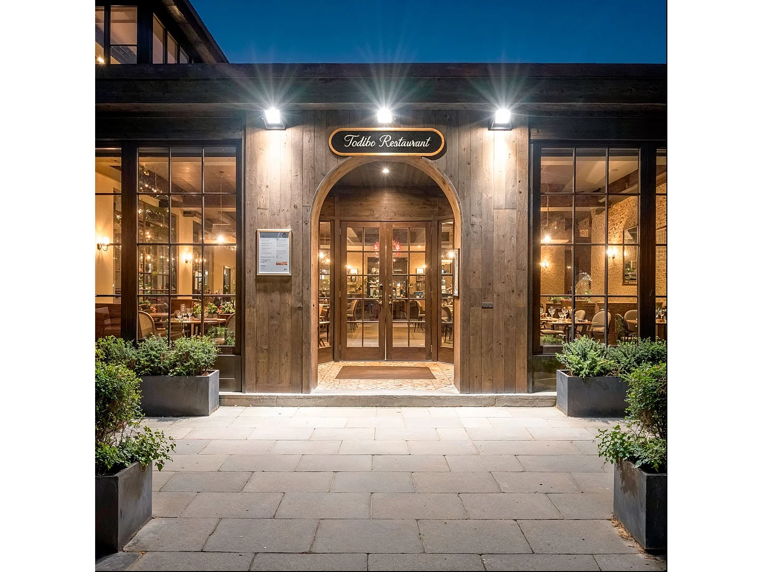 Projecteur LED 50W Dimmable TRIAC 170 lm/W IP65 ELEGANCE Slim PRO Noir 3000K 60º Blanc chaud