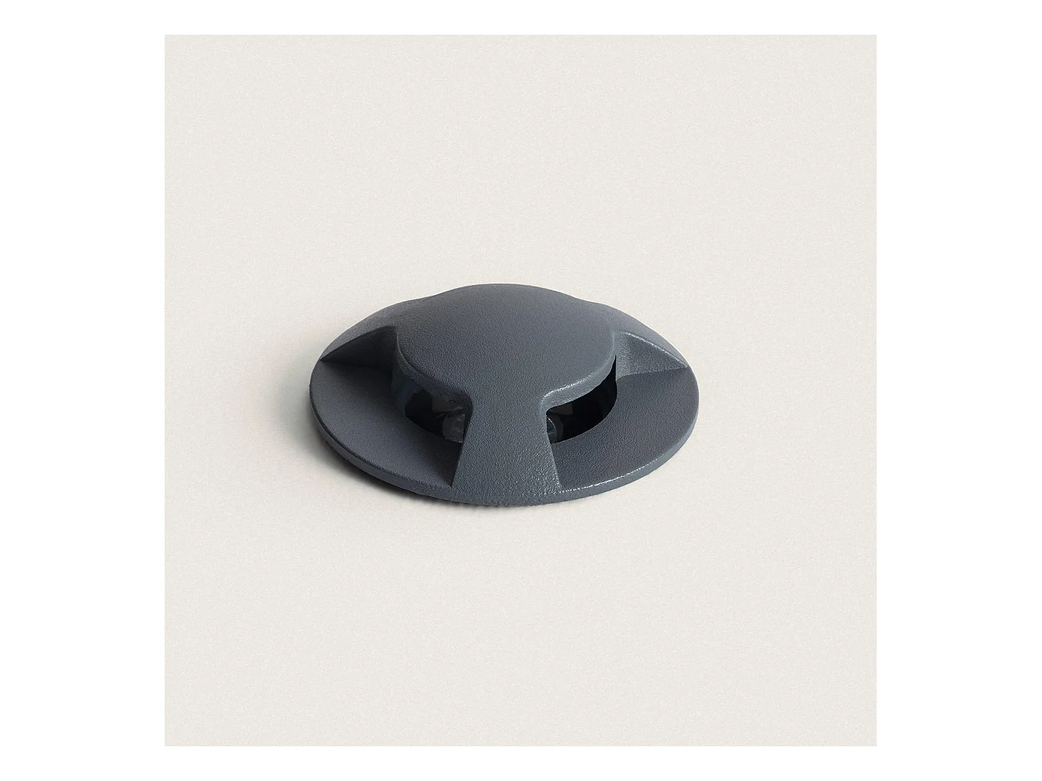 Baliza Exterior LED 3W Empotrable Suelo Letso 3L Gris 4000K Blanco Neutro