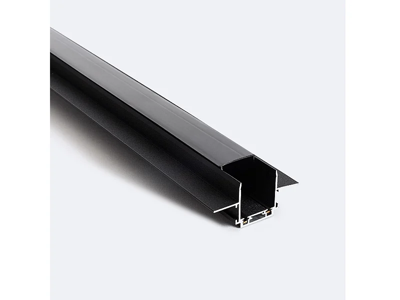 Rail Magnétique 25mm Extra-Plat Encastrable 48V 1m Blanc