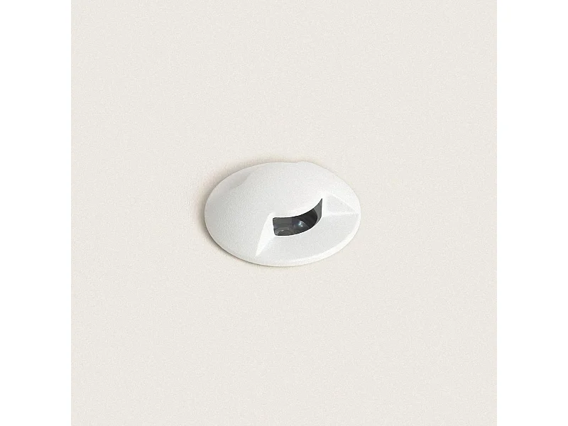 Baliza Exterior LED 1W Empotrable Suelo Letso 2L Blanco 2700K Blanco Cálido