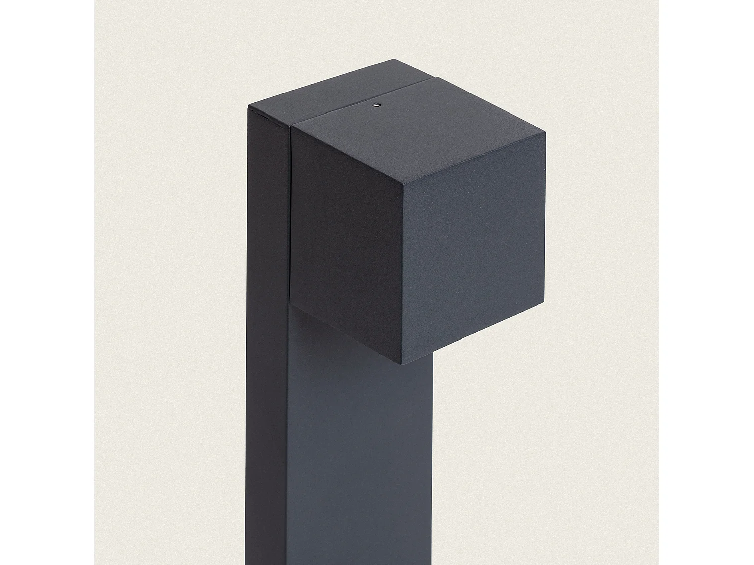 Balise LED Extérieure 10W Aluminium en Saillie sur Pied 80cm Iridix Rouille