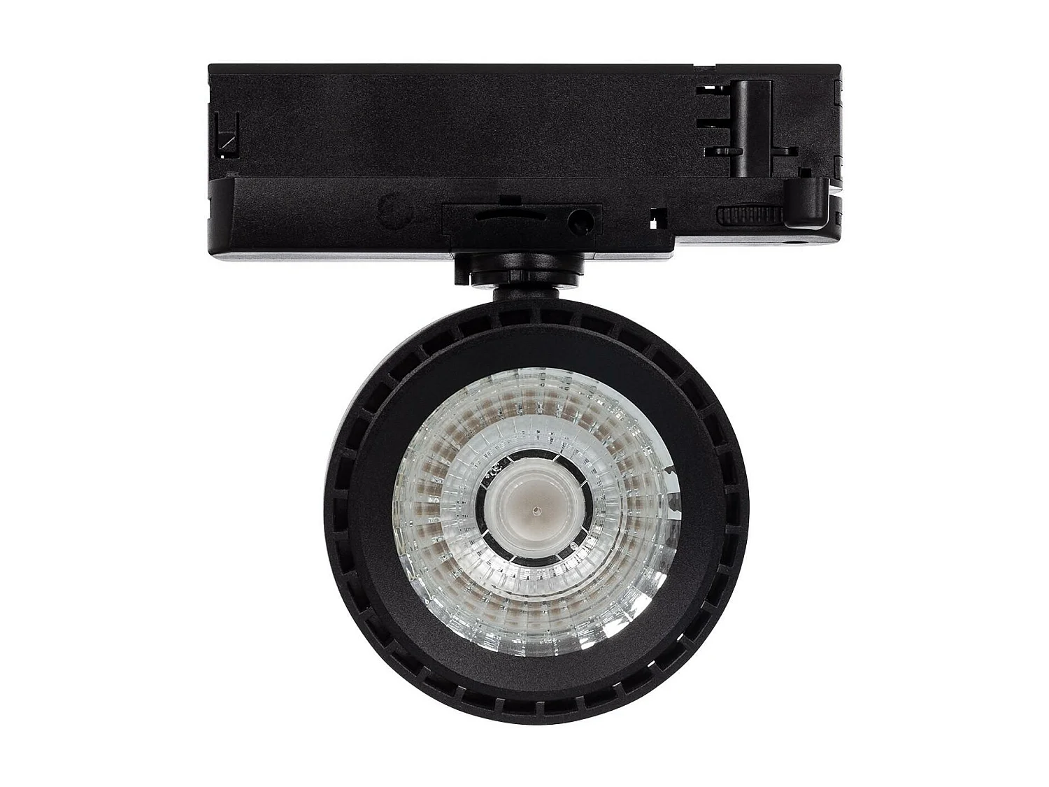 Spot LED sur Rail Triphasé 20W Onuba CCT Sélectionnable Noir (3000K - 4000K - 6000K) Sélectionnable (chaud-neutre-froid)