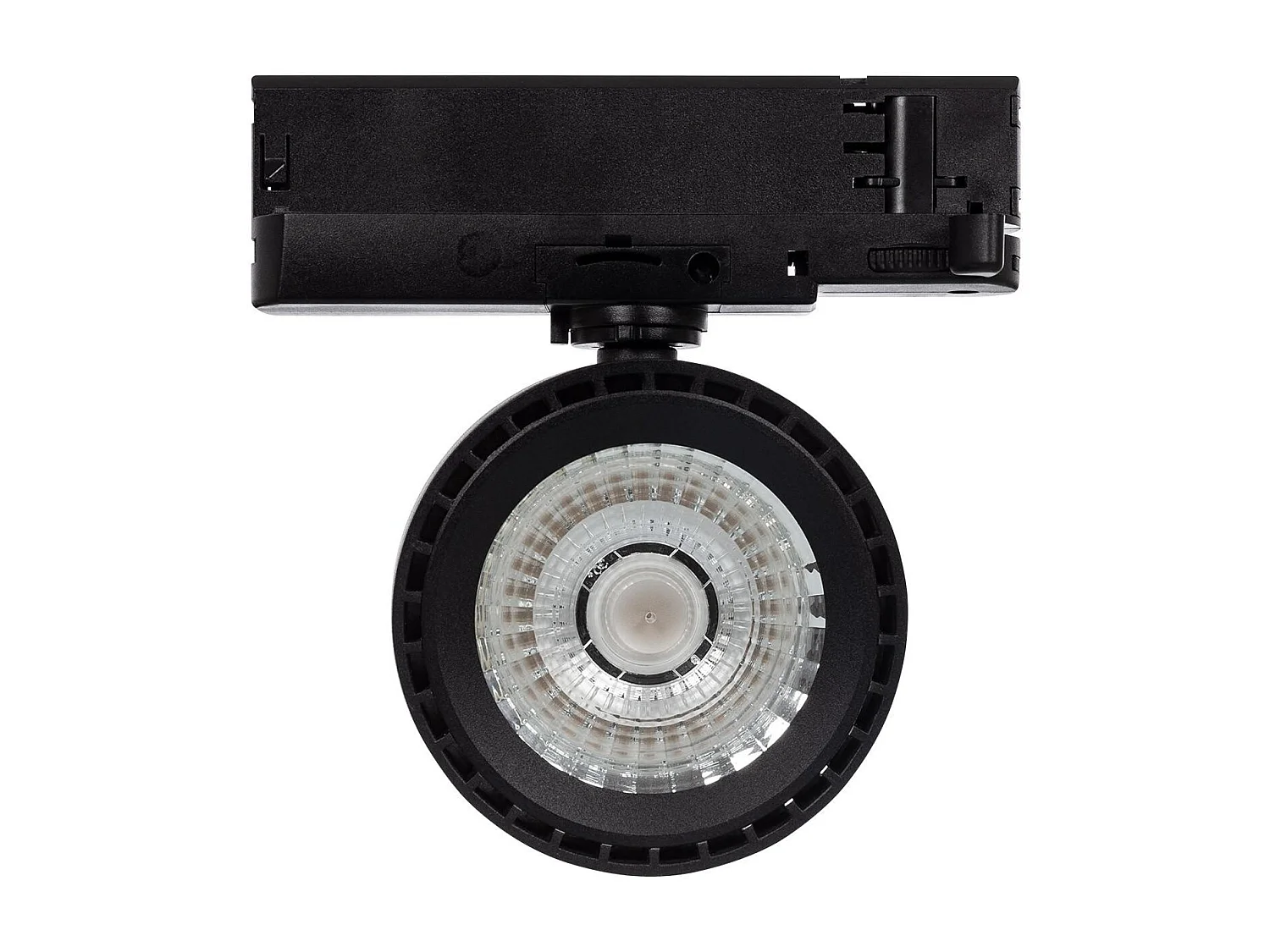Spot LED sur Rail Triphasé 20W Onuba CCT Sélectionnable Noir 3000K - 4000K - 6000K Sélectionnable (chaud-neutre-froid)