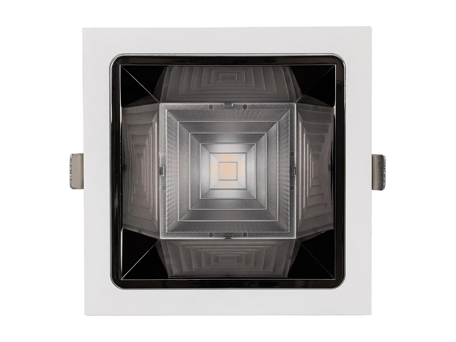 Downlight LED 30W Carrée Premium CRI90  Coupe 145x145 mm Sélectionnable (chaud-neutre-froid)