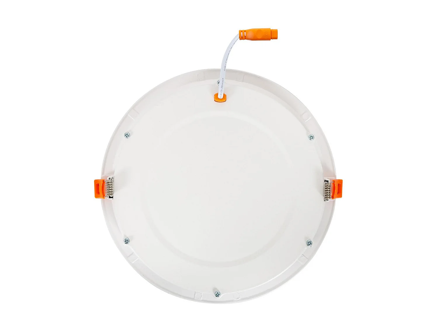 Dalle LED 20W Ronde CCT Sélectionnable Microprismatique  Coupe Ø 205 mm No Flicker 2700K - 4000K - 6000K Sélectionnable (chaud-neutre-froid)