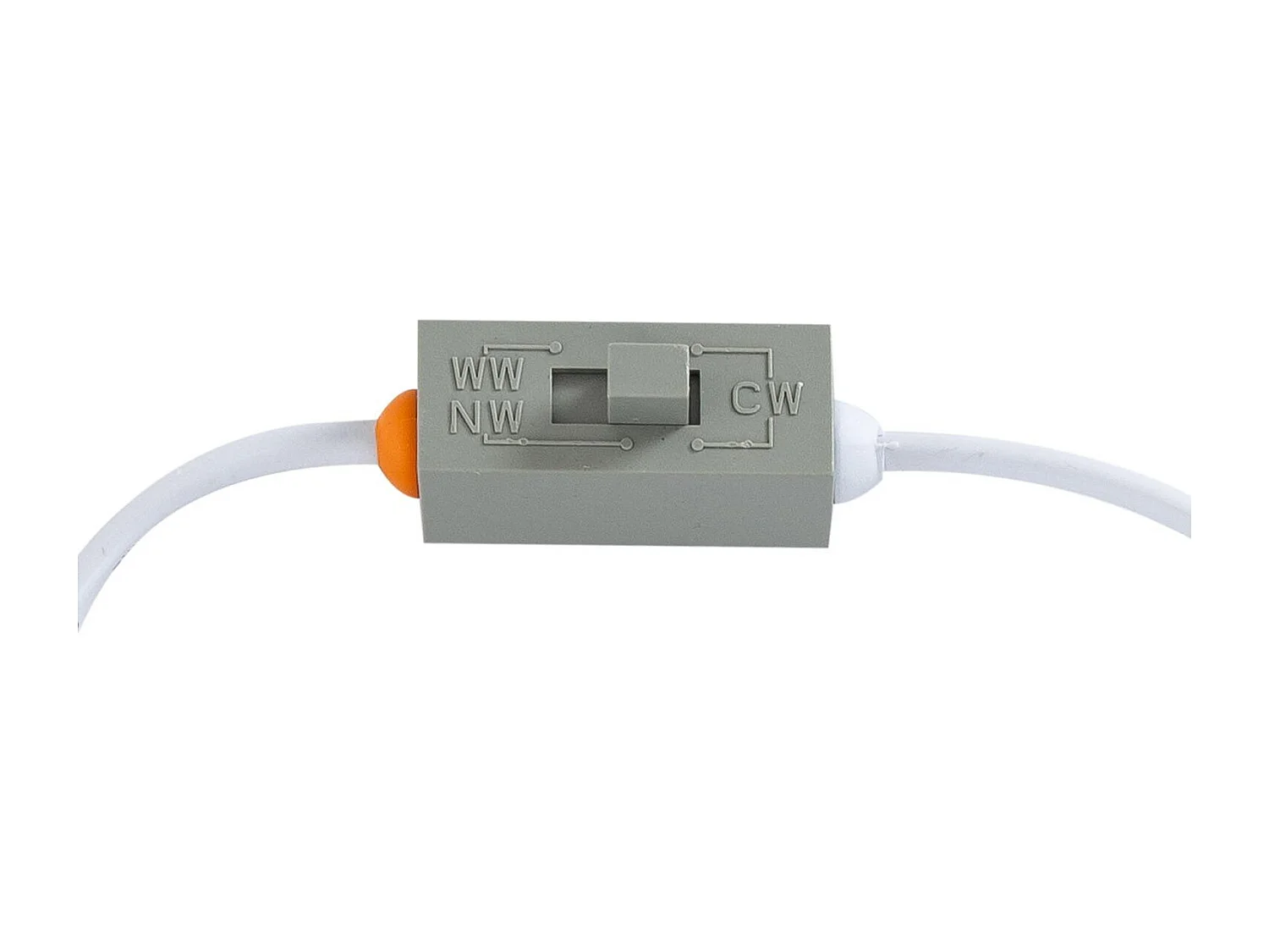 Dalle LED 20W Ronde CCT Sélectionnable Microprismatique  Coupe Ø 205 mm No Flicker 2700K - 4000K - 6000K Sélectionnable (chaud-neutre-froid)