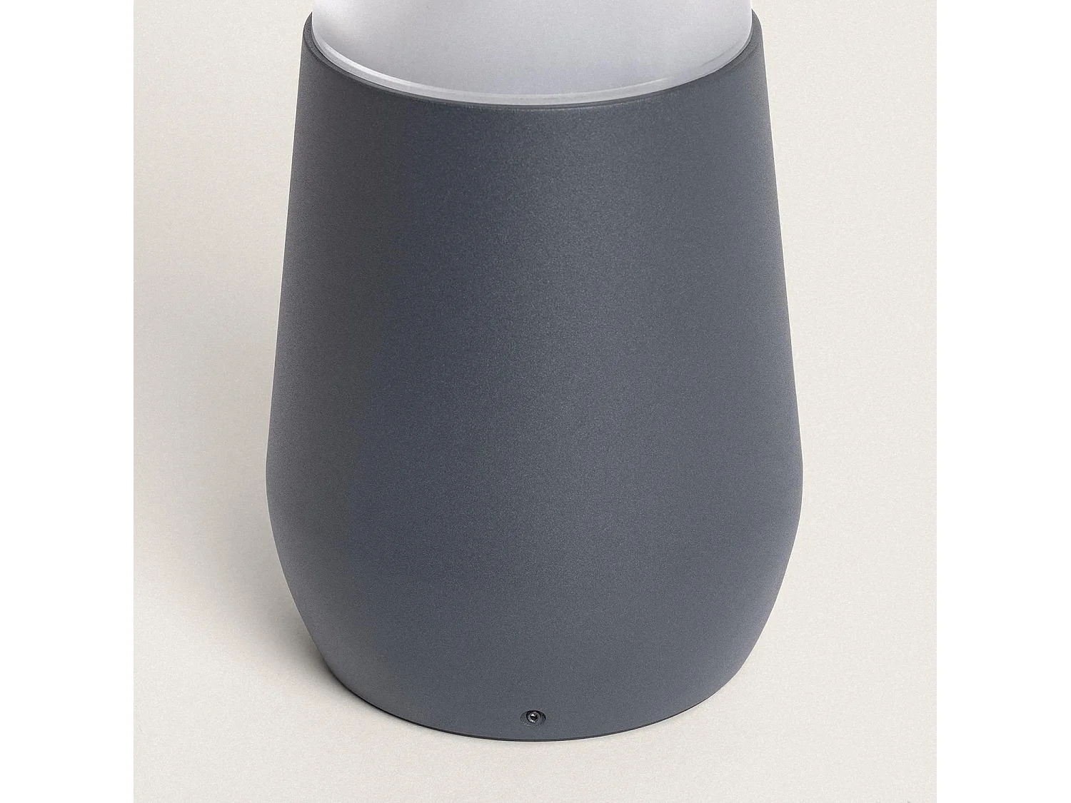 Balise Extérieure LED 8W sur Pied 38cm en Saillie Double-Dareh Gris foncé