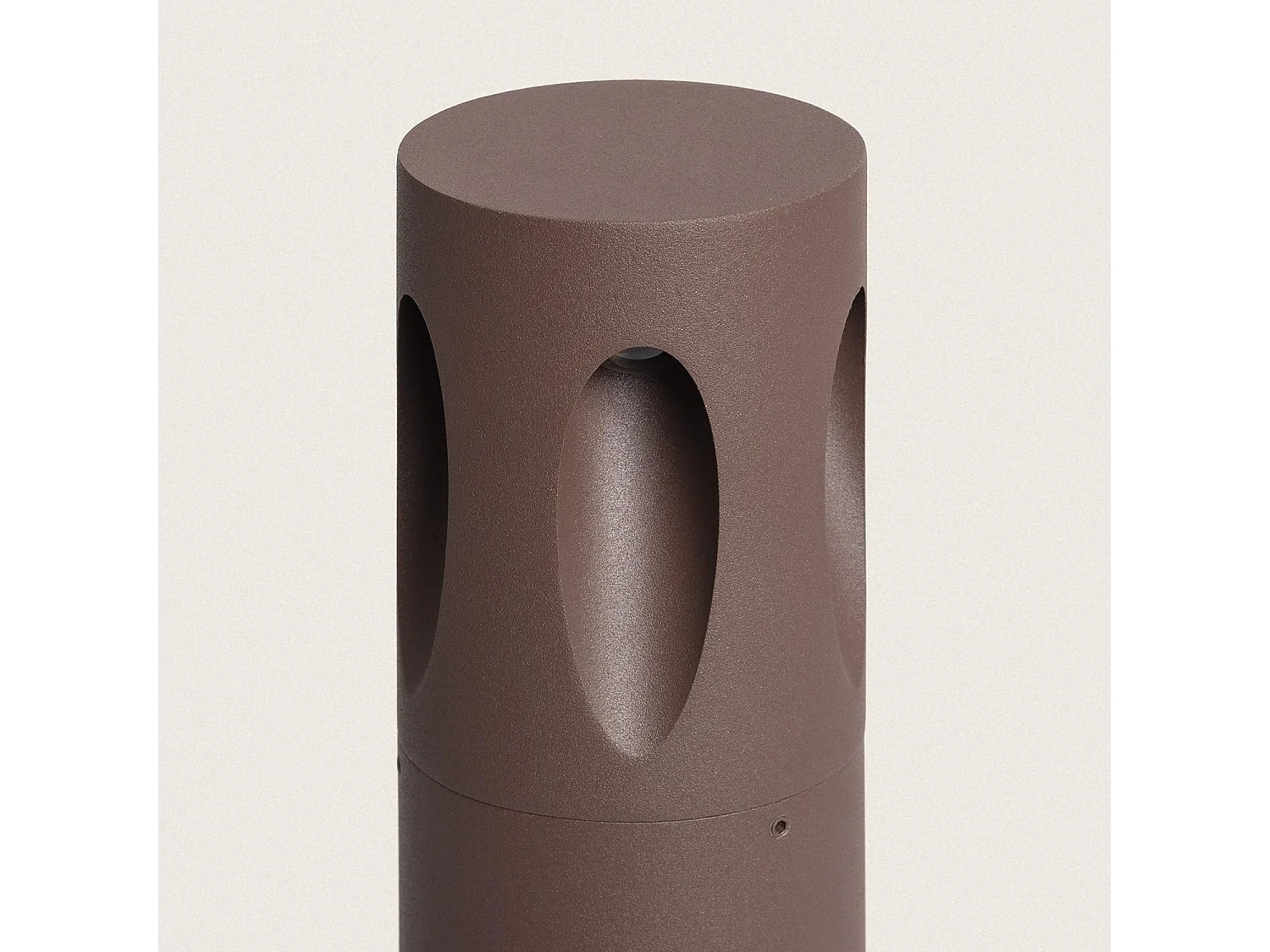 Baliza Exterior LED 5W Superficie Pie 60cm Daryl Óxido