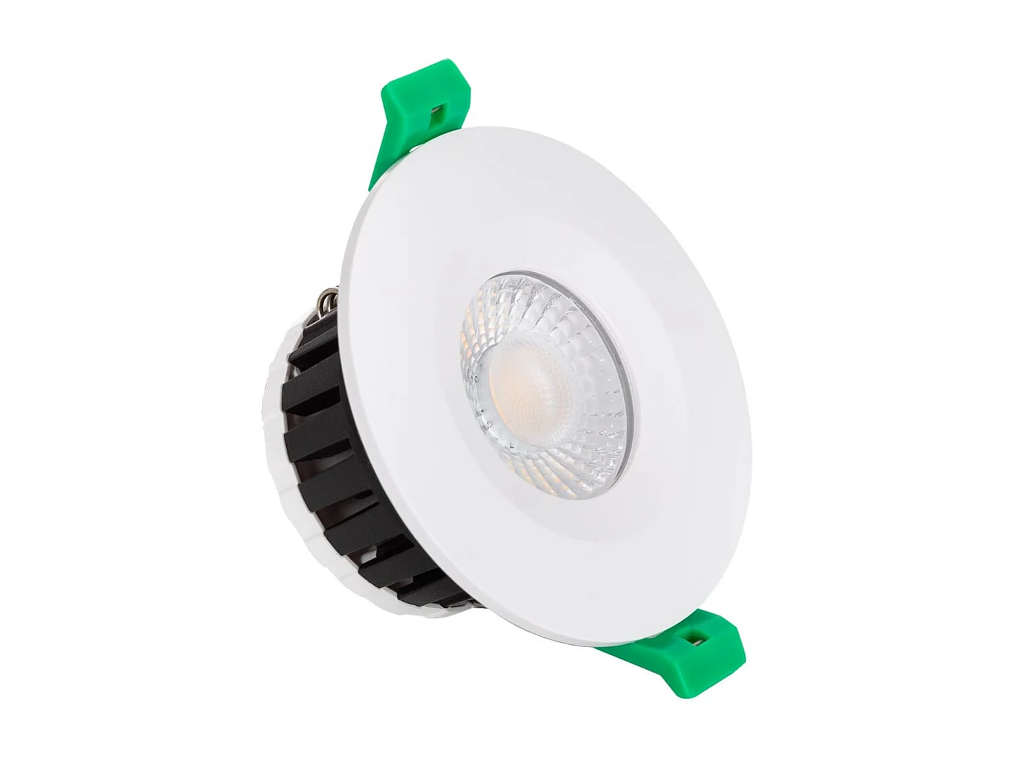 Faretto Downlight LED 5-8W Circolare Ignifugo Regolabile IP65 Foro Ø 65 mm Selezionabile (Caldo-Naturale)