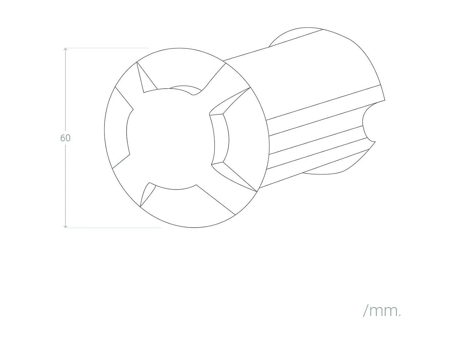 Baliza Exterior LED 3W Empotrable Suelo Letso 4L Blanco