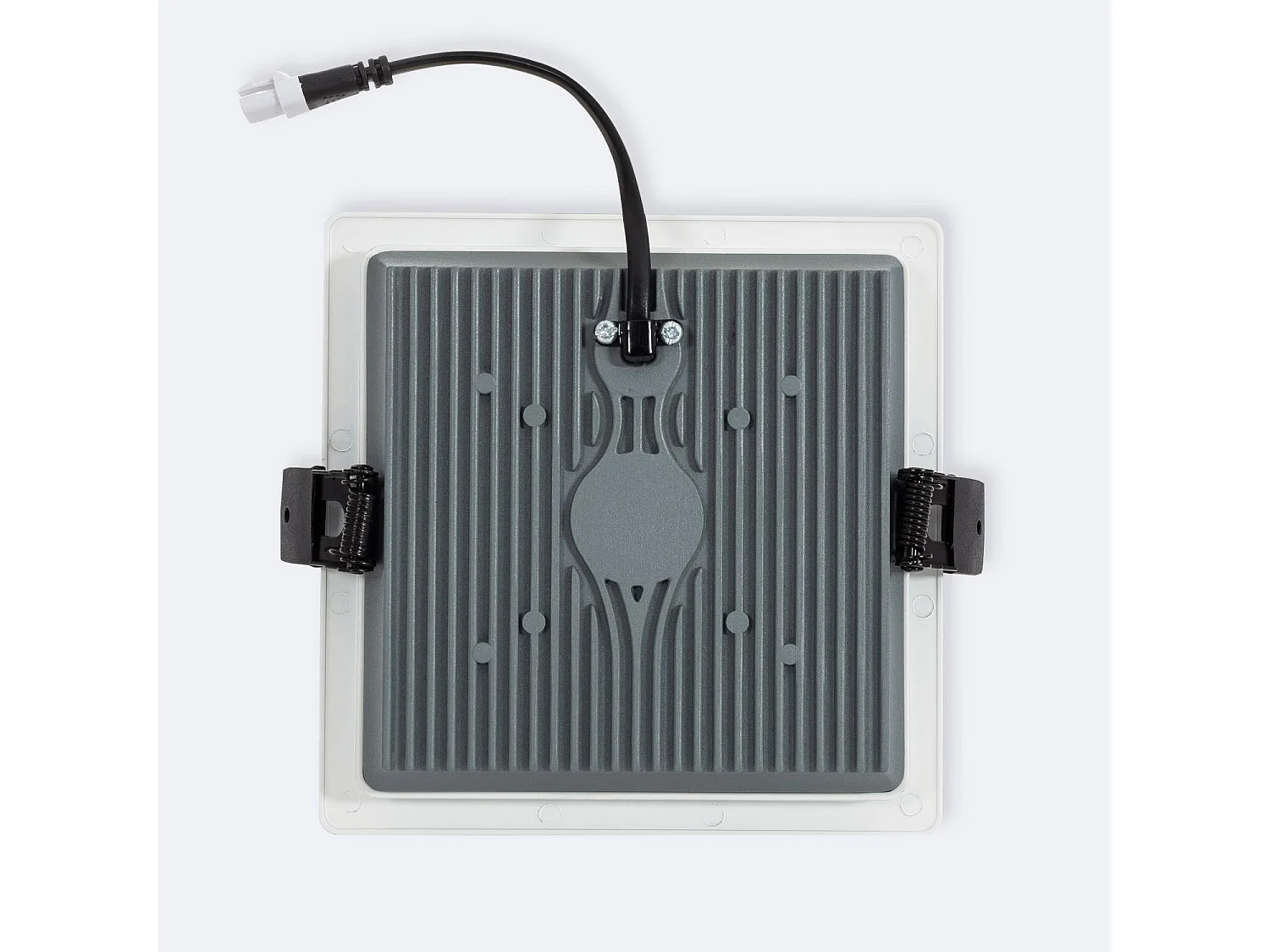 Pannello Downlight LED 24W Quadrato Regolabile Dim To Warm Foro 135x135mm Bianco