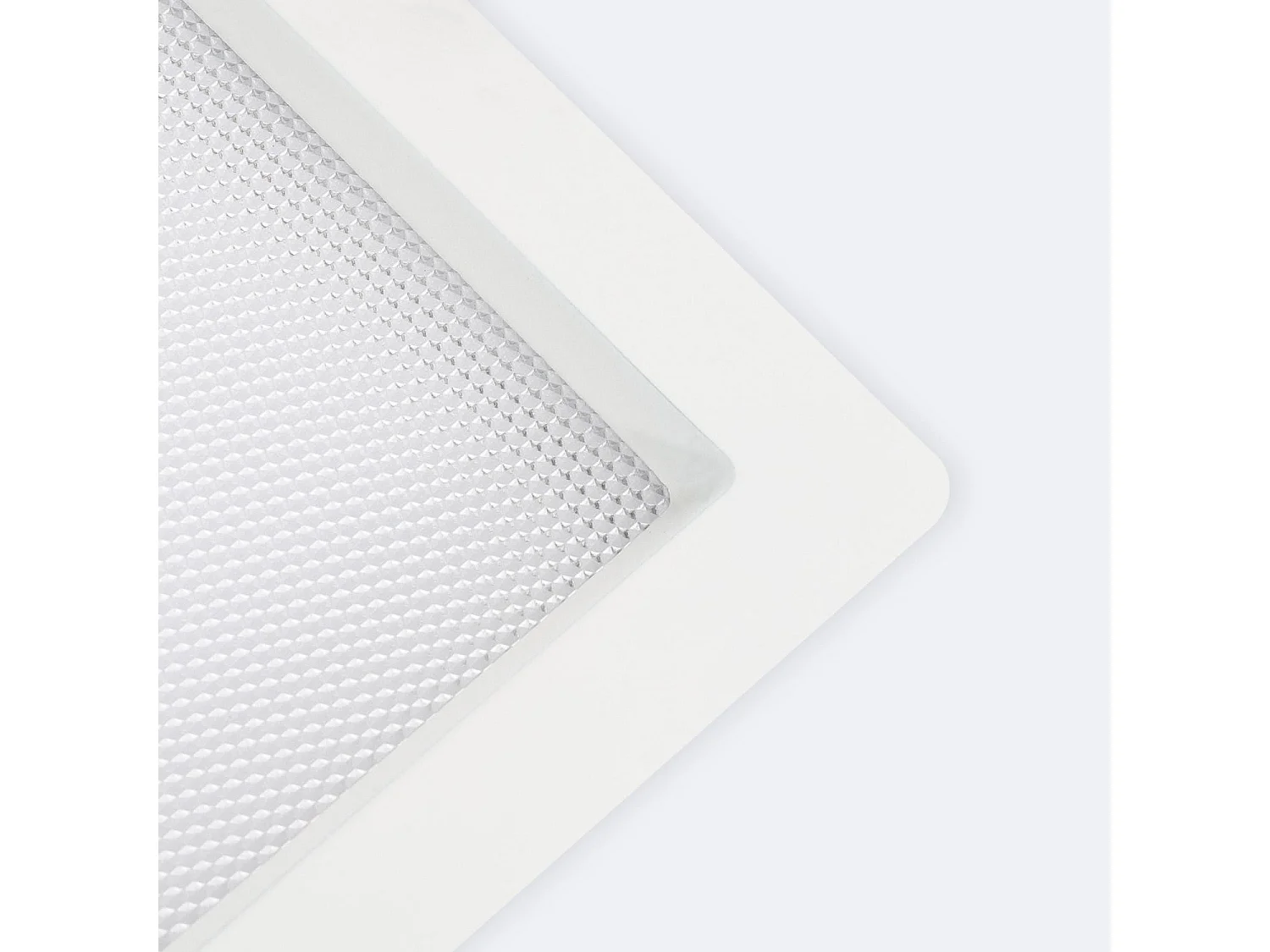 Pannello Downlight LED 24W Quadrato Regolabile Dim To Warm Foro 135x135mm Bianco