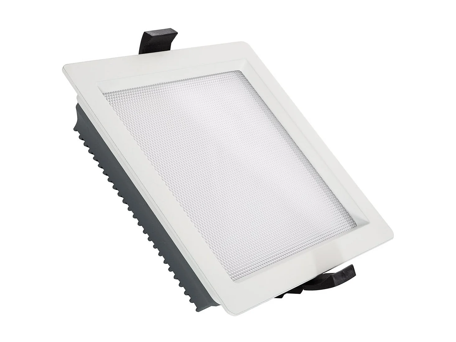 Pannello Downlight LED 24W Quadrato Regolabile Dim To Warm Foro 135x135mm Bianco