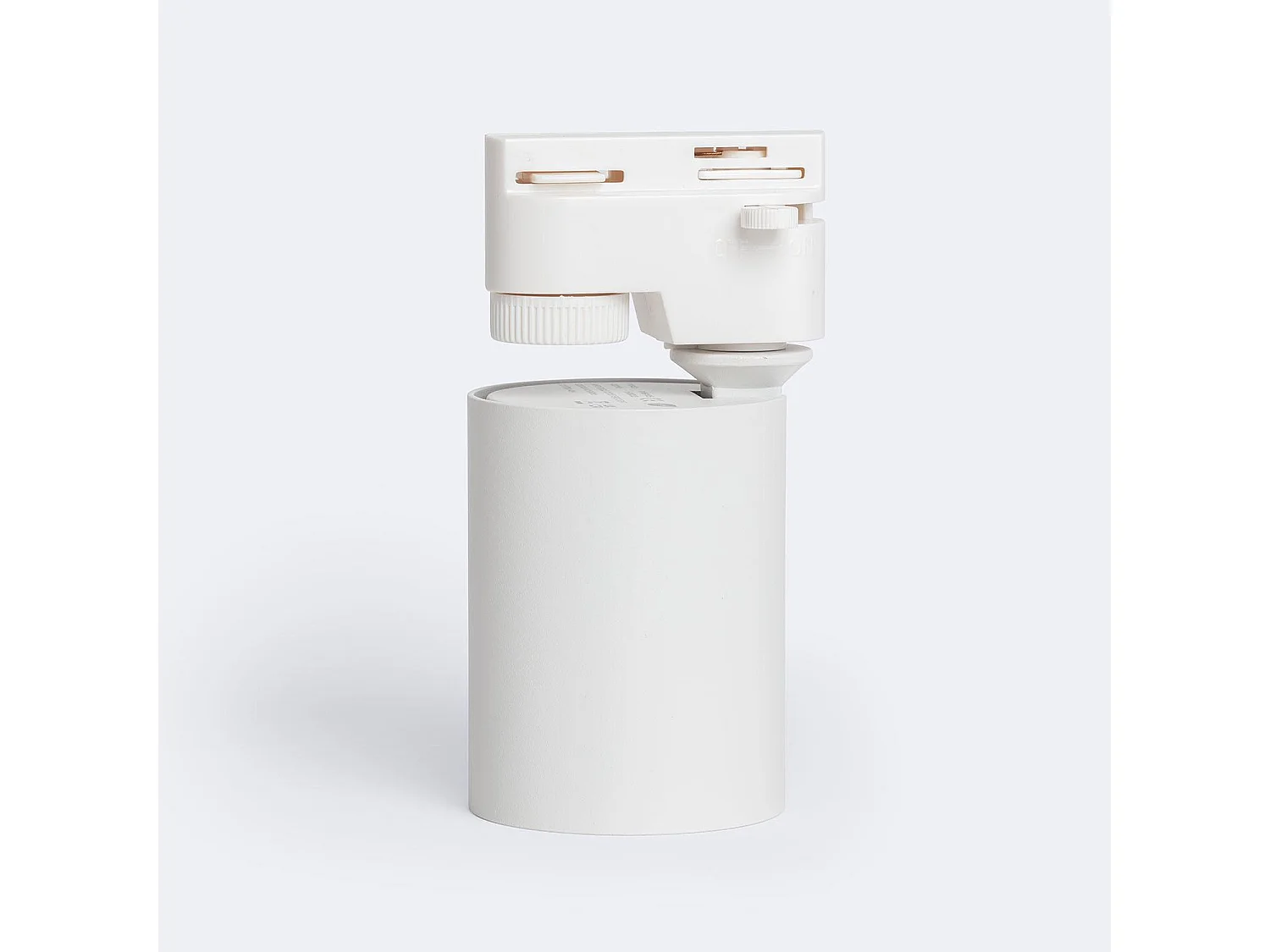 Spot à Douille sur Rail Monophasé Riuk pour Ampoule GU10 Blanc