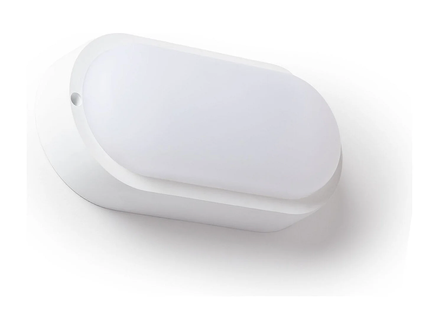 Plafonnier LED Ovale 25W Extérieur 94x198 mm IP65 avec Détecteur de Mouvement et Crépusculaire  White 6500K Blanc froid