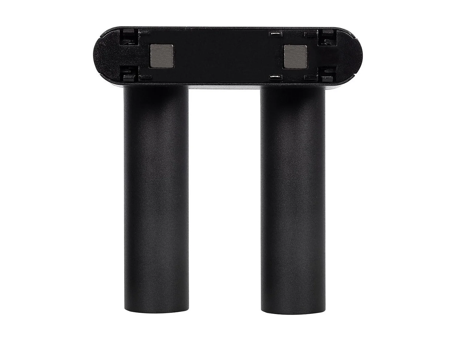 Spot LED sur Rail Magnétique 25mm Extra-Plat 14W Double 48V Noir 2700K Blanc chaud