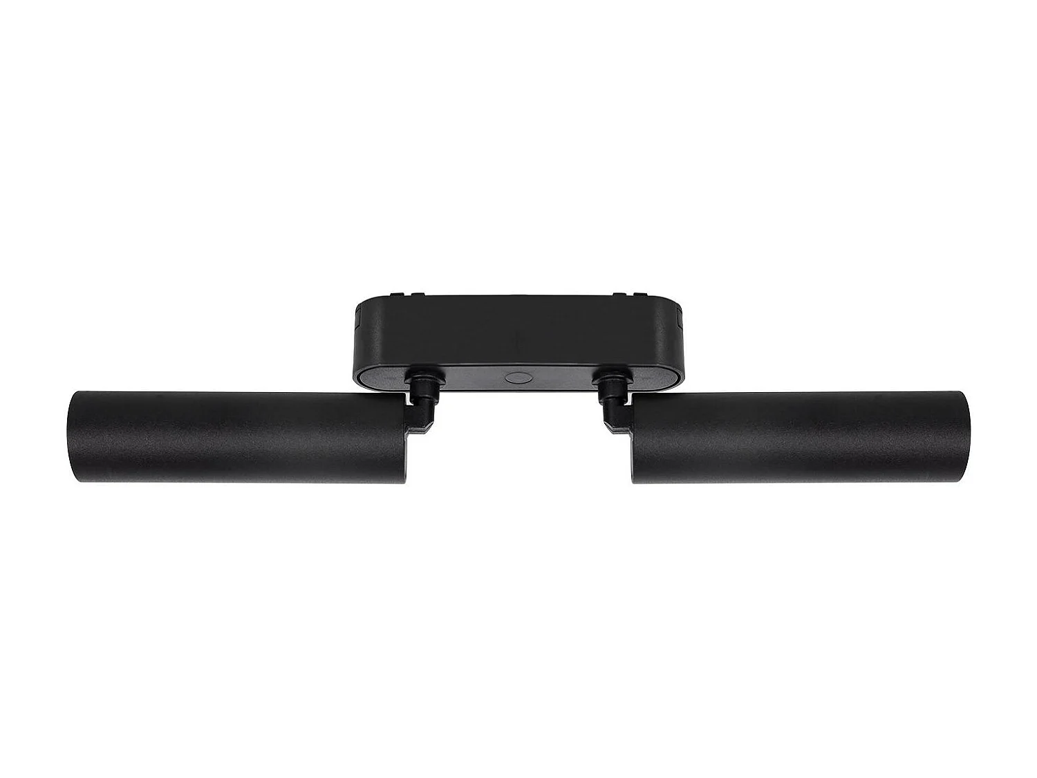 Spot LED sur Rail Magnétique 25mm Extra-Plat 14W Double 48V Noir 2700K Blanc chaud
