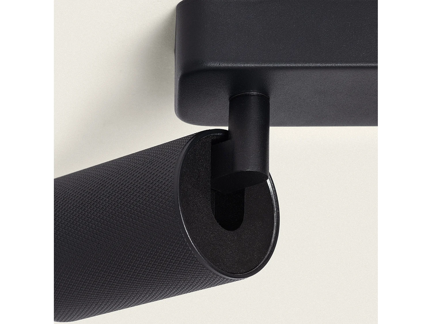 Plafonnier Aluminium Breixo 4 Spots Noir