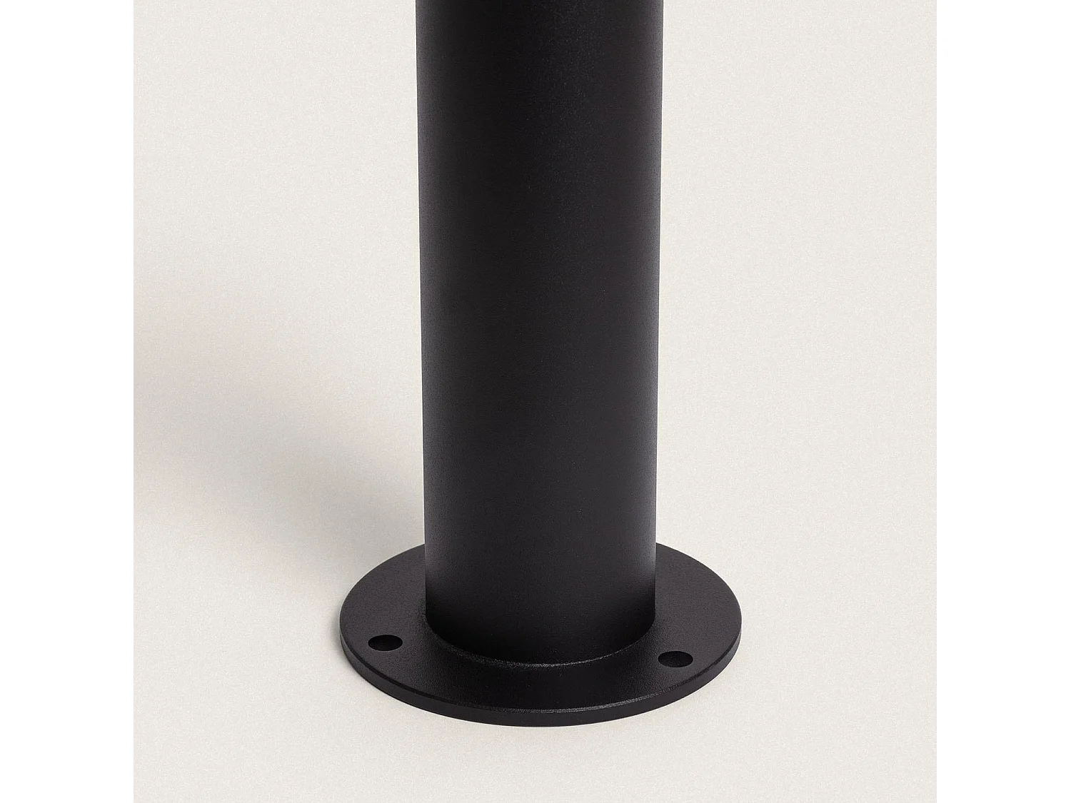 Baliza Exterior LED 12W Superficie Pie 80 cm Britget Negro