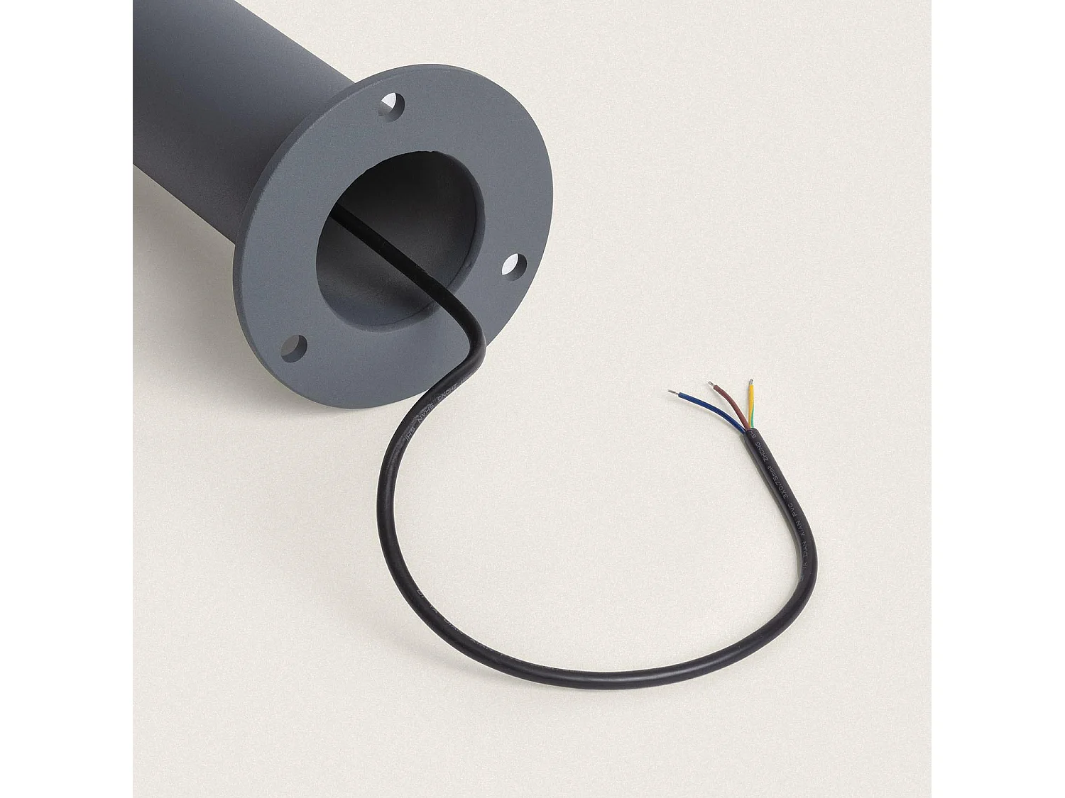 Balise LED Extérieure 12W en Saillie sur Pied 80 cm Britget Anthracite