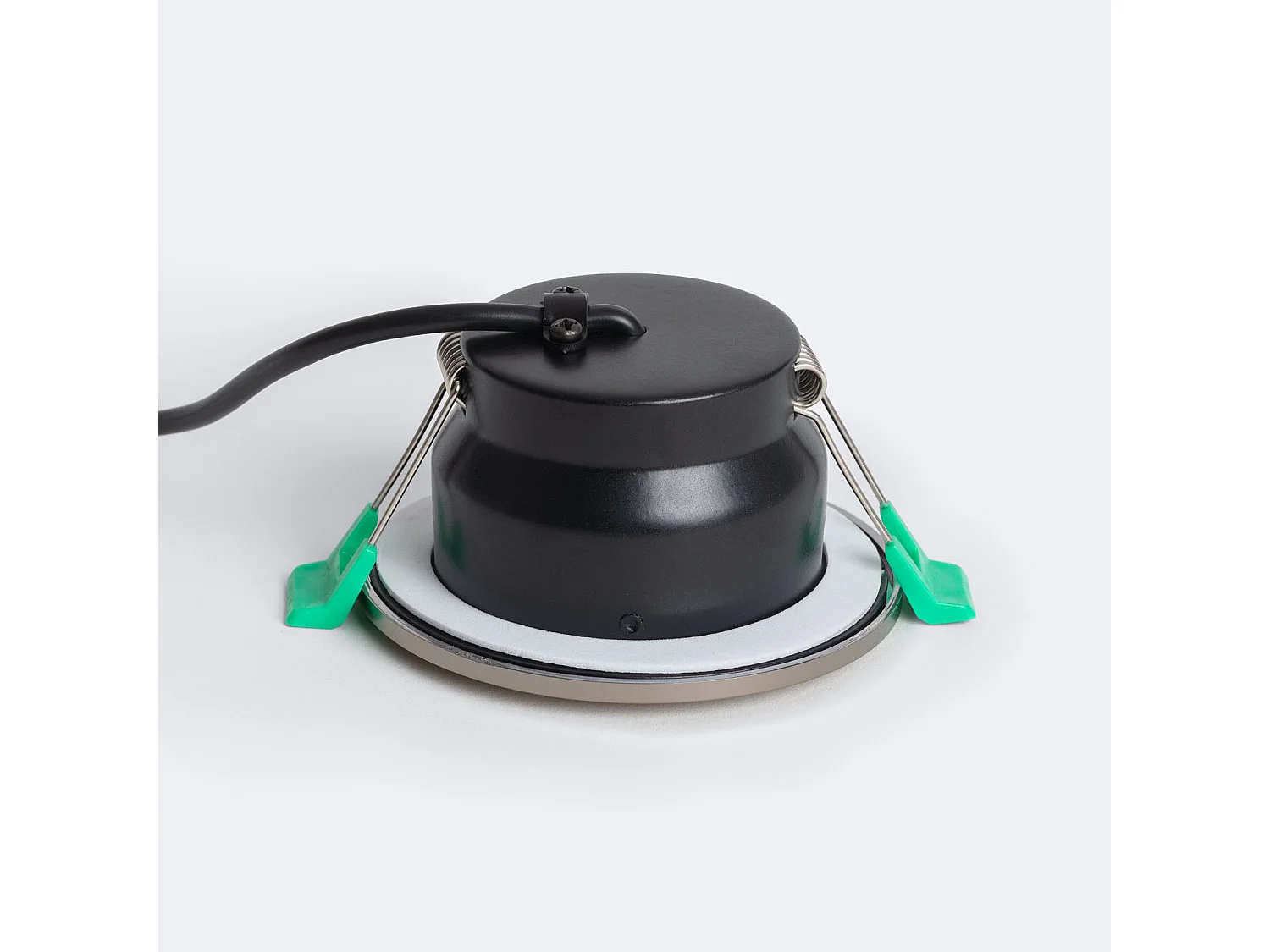 Spot Downlight Ignifuge LED 5-8W Rond Dimmable IP65 Coupe Ø 65 mm Design Doré Sélectionnable (Neutre-Froid)