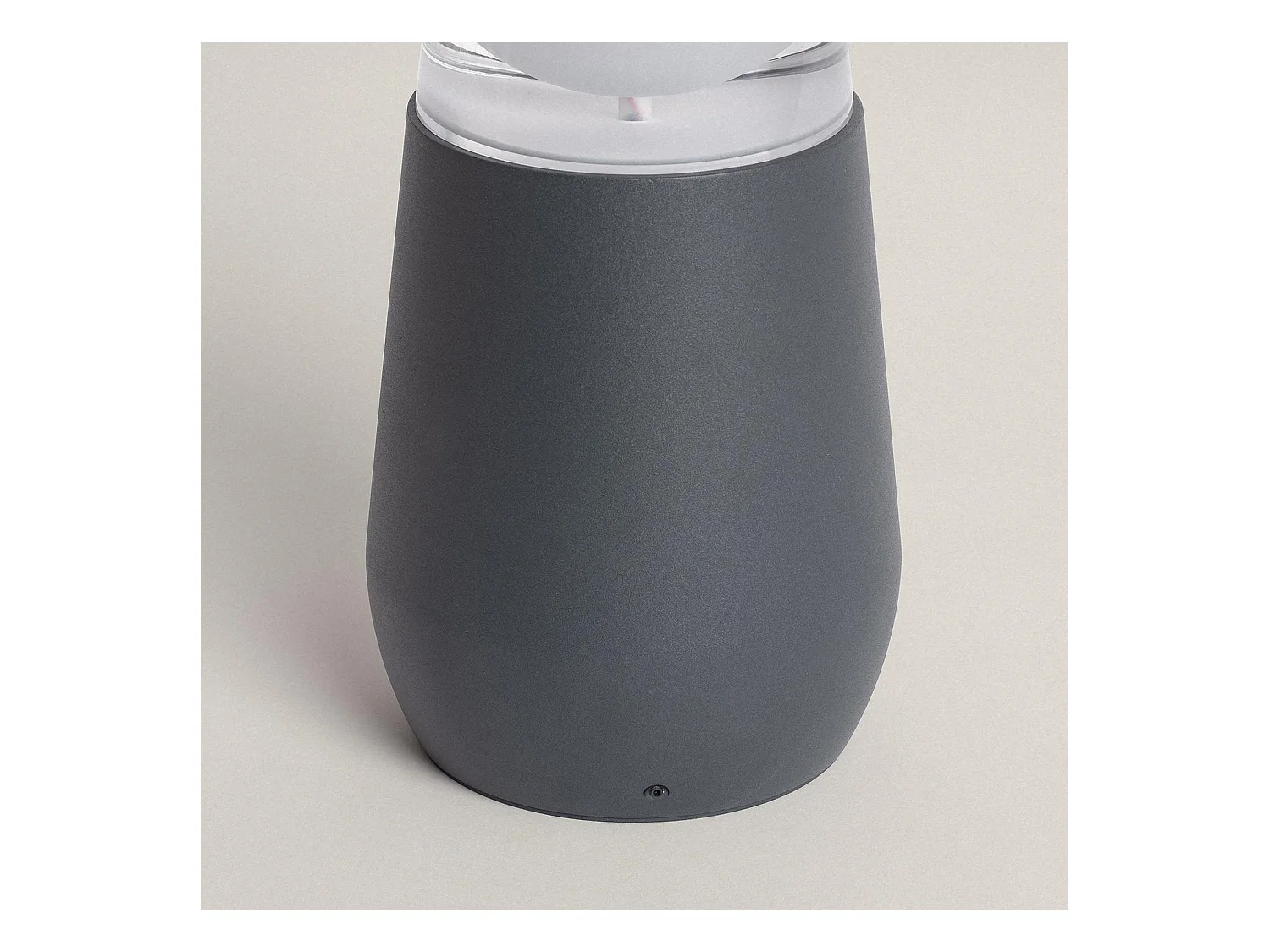 Lampioncino per Esterni LED 9W Superficie Piede 30cm Dareh Antracite