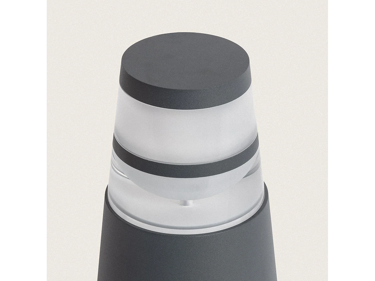 Balise Extérieure LED 9W sur Pied 30 cm en Saillie Dareh  Anthracite