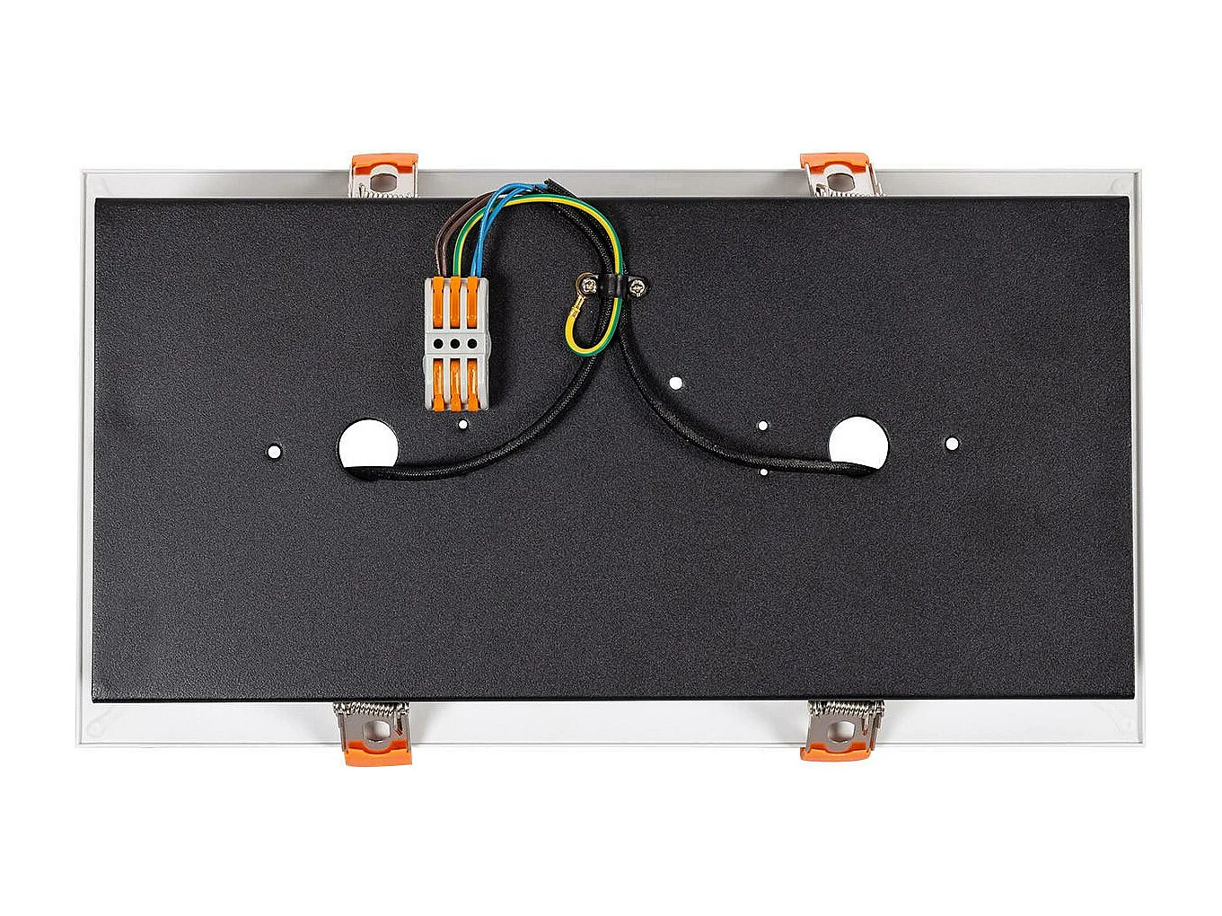 Downlight LED 30W Rettangolare Kardan AR111 Foro 325x165 mm 3000K Bianco Caldo