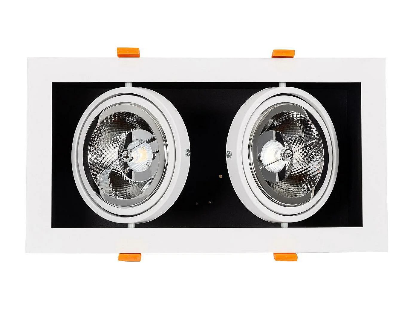 Spot Downlight LED 30W Kardan AR111 Coupe 325x165 mm 3000K Blanc chaud