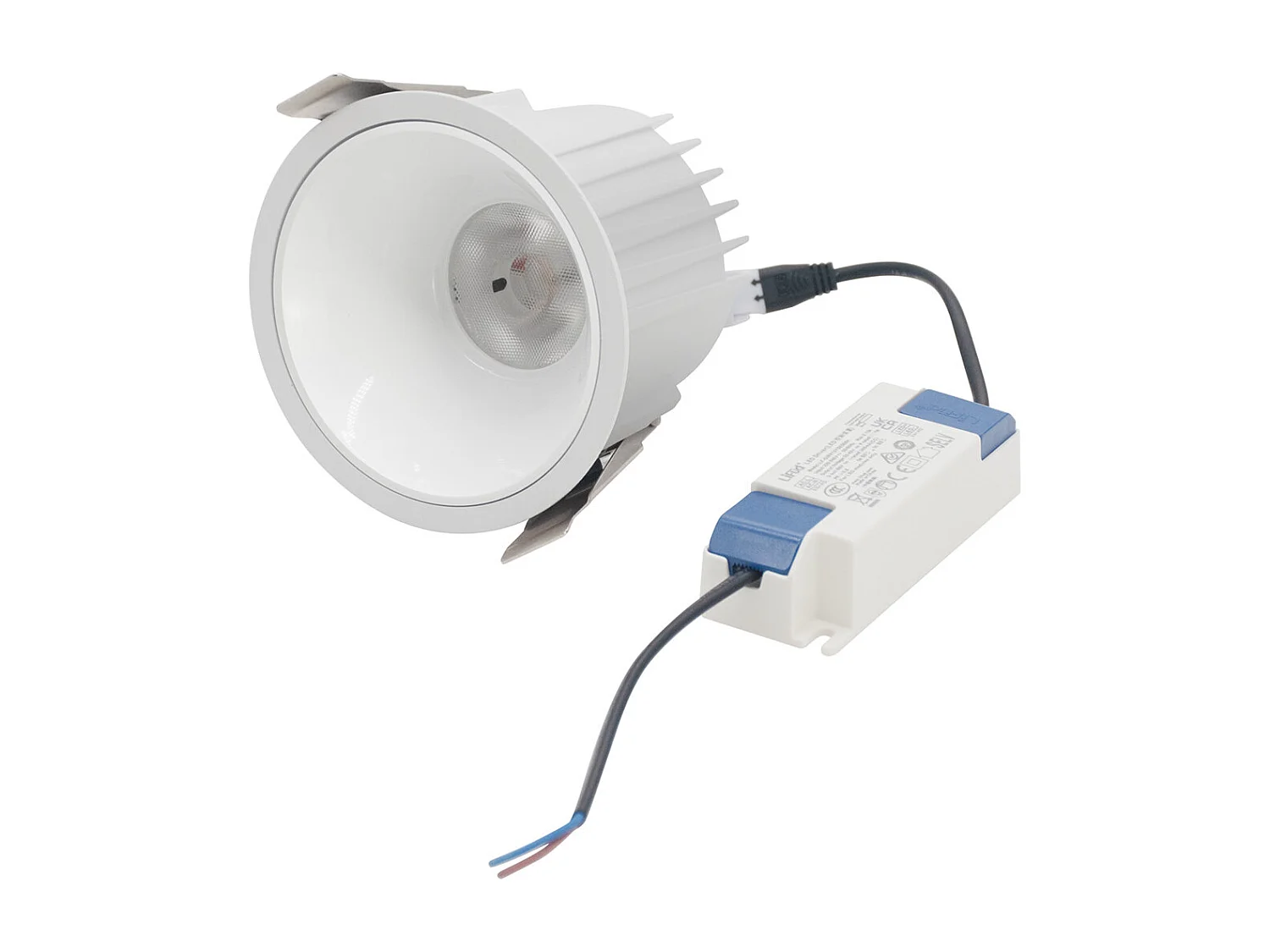 Downlight LED 18W Circular HOTEL Corte Ø 115 mm VisualConfort UGR11 5000K Blanco Frío