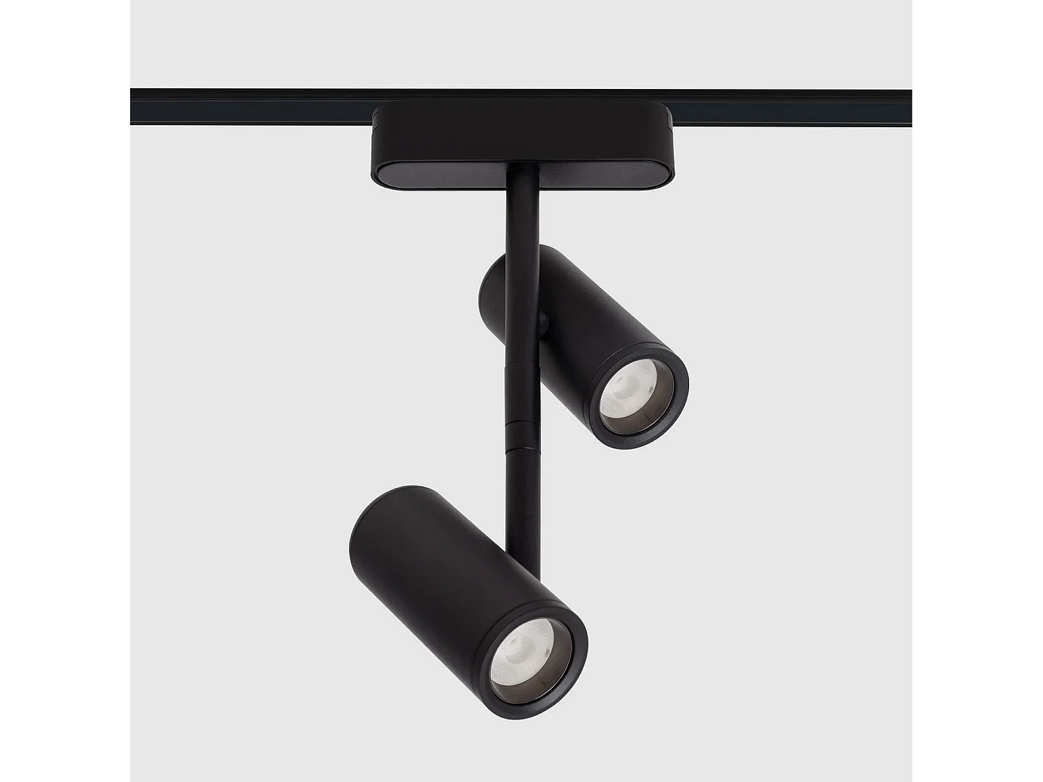 Spot LED sur Rail Magnétique 25mm Extra-Plat 16W Madat 48V Noir 4000K Blanc neutre