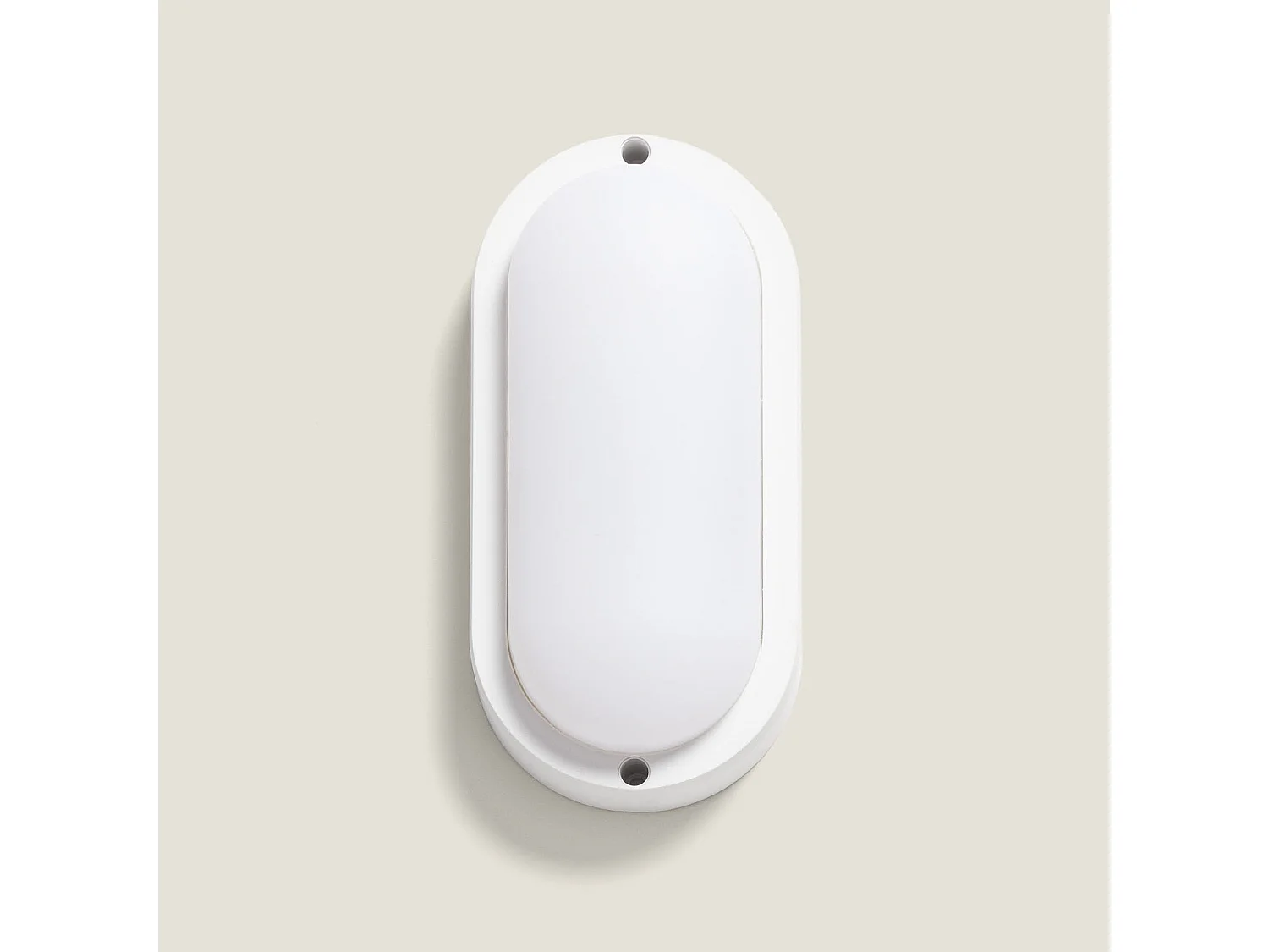 Plafonnier LED Extérieur Ovale 15W  White IP65 85x173 mm  3000K Blanc chaud