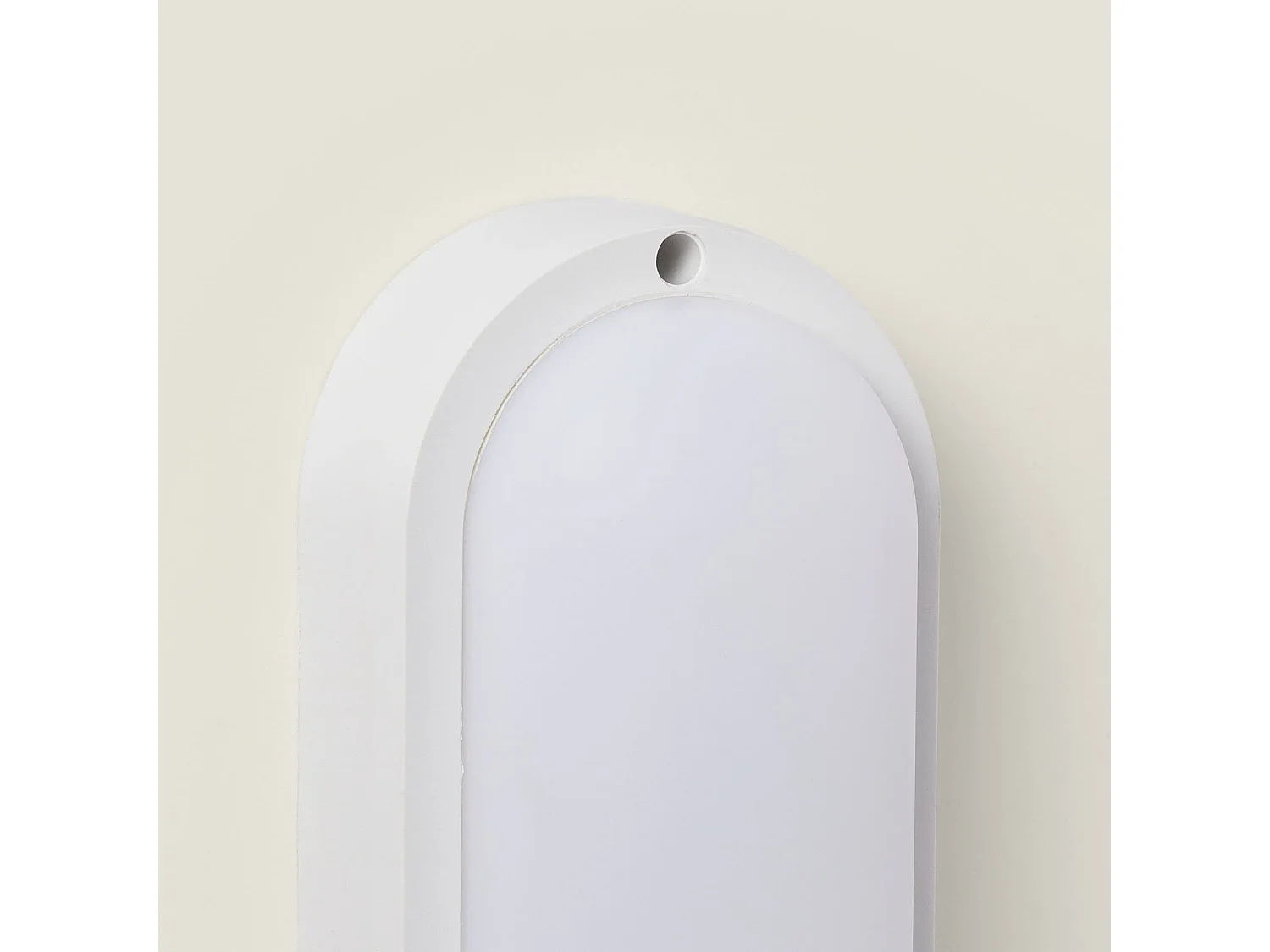 Plafoniera LED 15W Ovale per Esterni 85x173 mm IP65 White 3000K Bianco Caldo