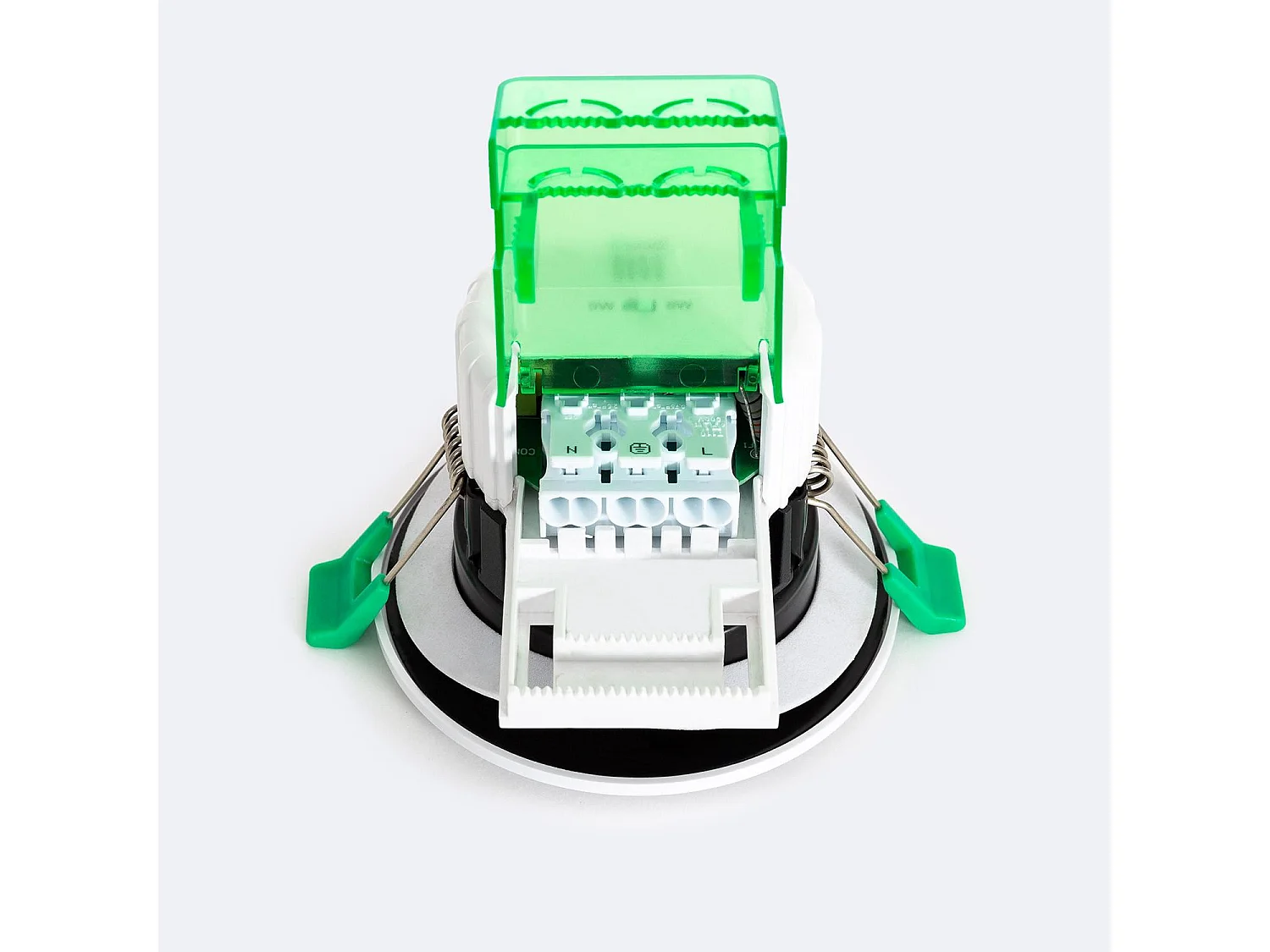 Spot Downlight Ignifuge LED 5-8W Rond Dimmable IP65 Coupe Ø 70 mm NF Sélectionnable (Neutre-Froid)