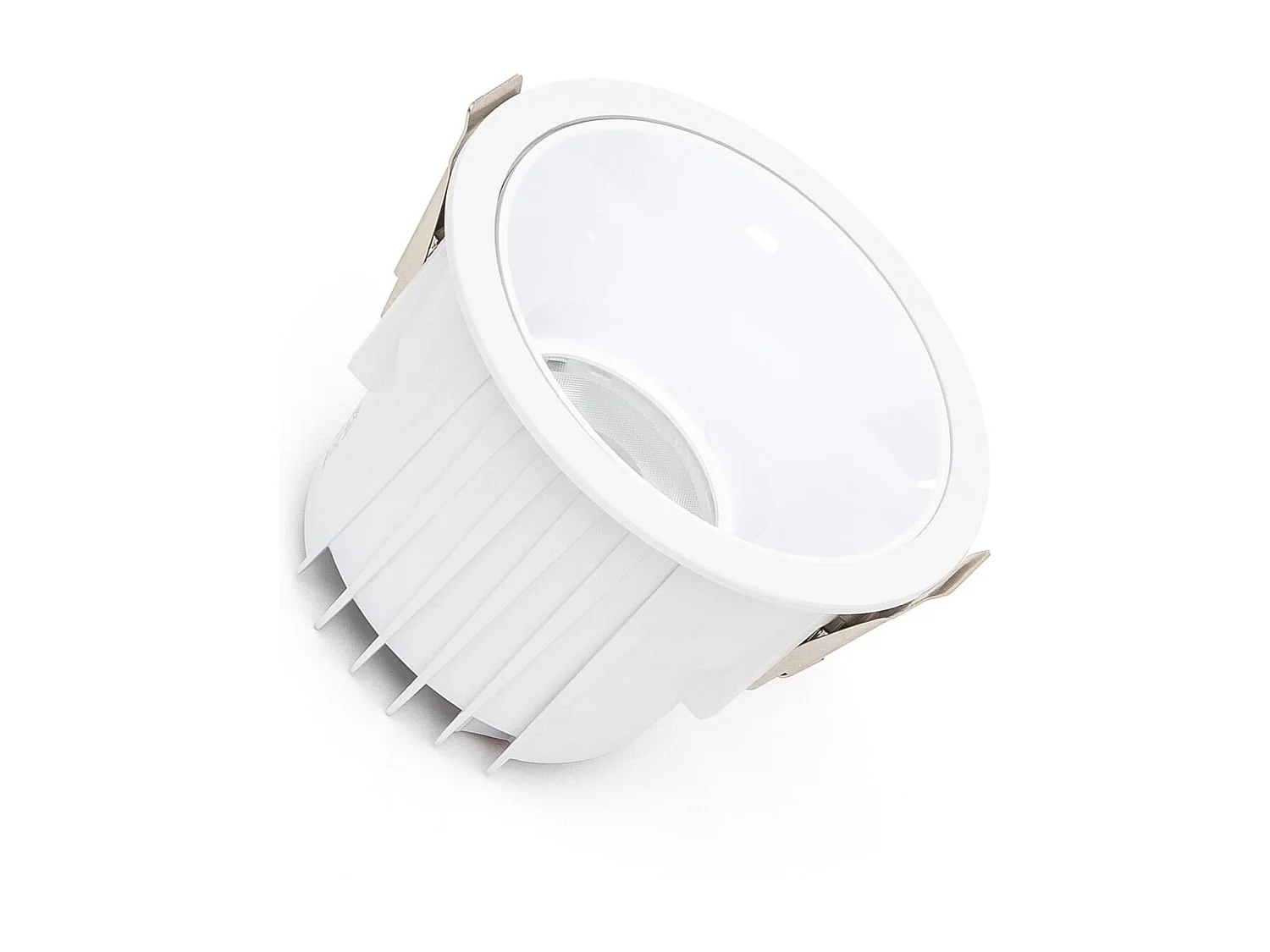 Downlight LED 18W Rond HOTEL CRI90 Coupe Ø 115 mm  3000K Blanc chaud