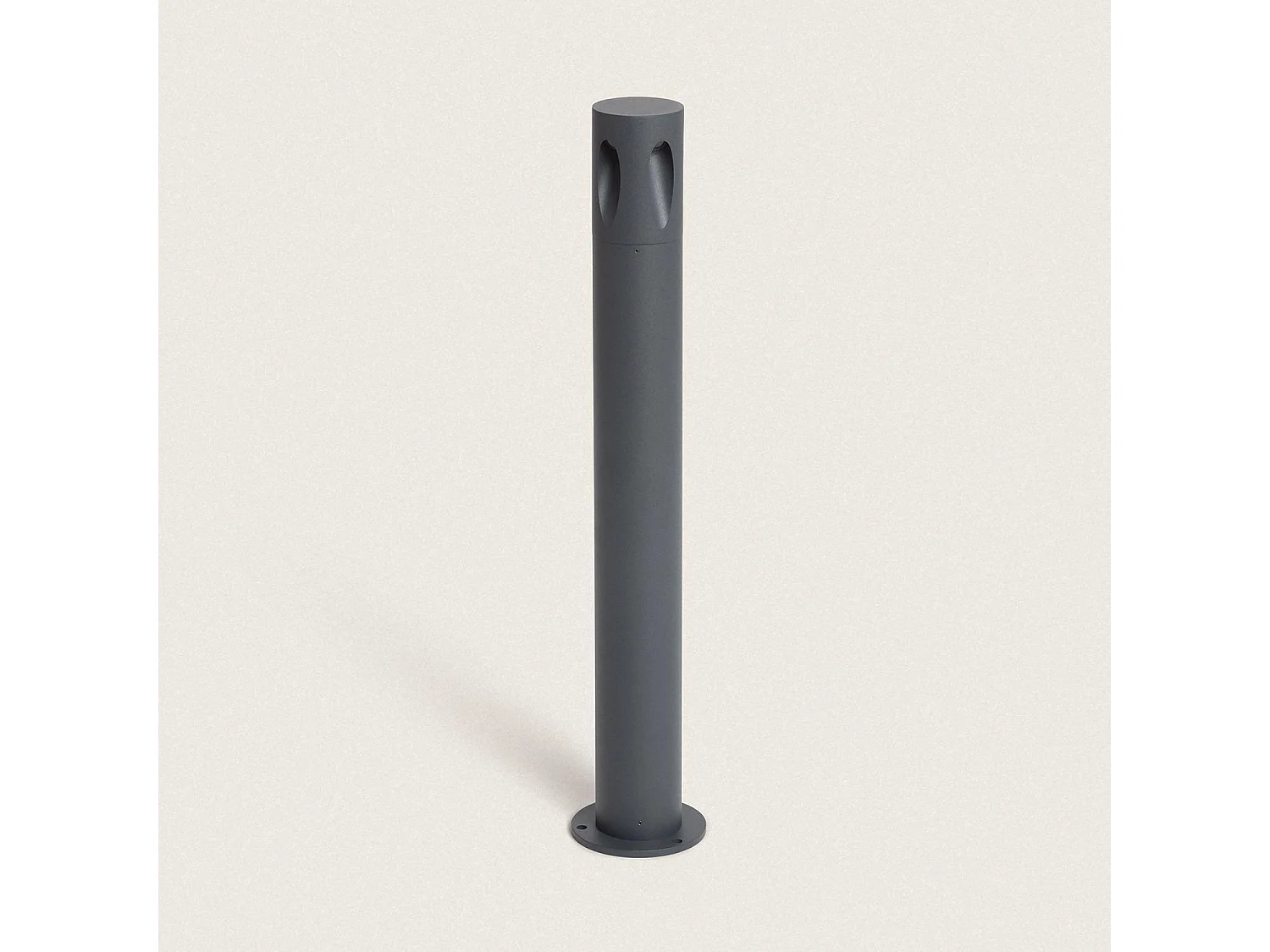 Balise Extérieure LED 5W 60cm sur Pied en Saillie Daryl Anthracite