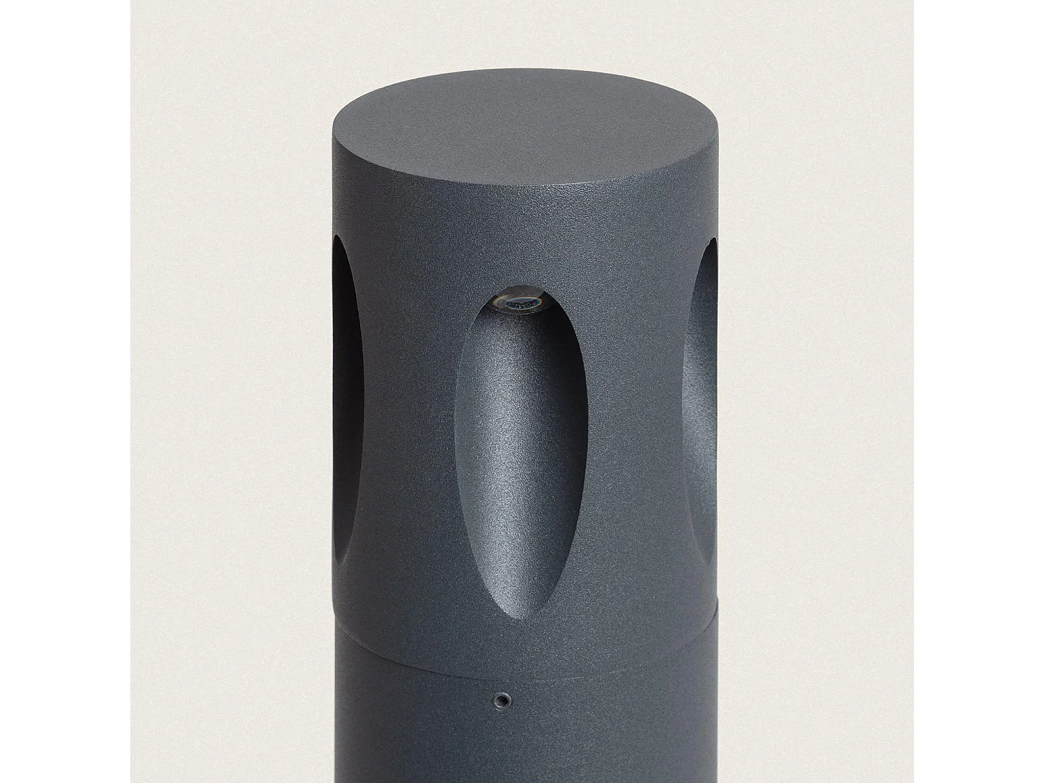 Balise Extérieure LED 5W 60cm sur Pied en Saillie Daryl Anthracite